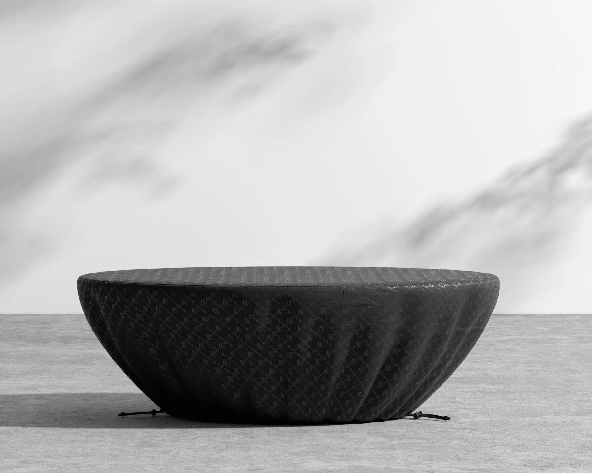 48" Outdoor Oval Coffee Table Cover - Image 3