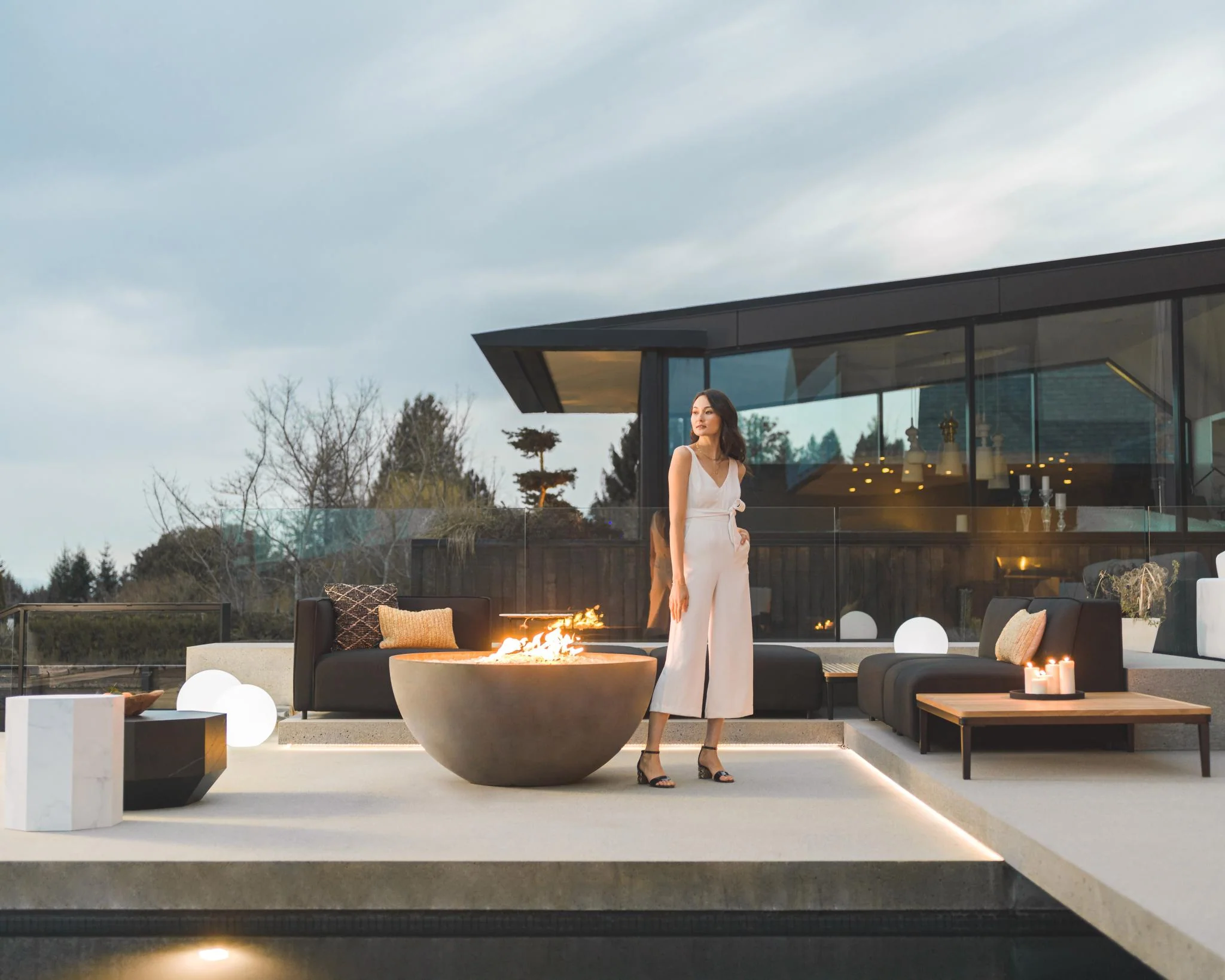 Arya Outdoor Ottoman - Image 8