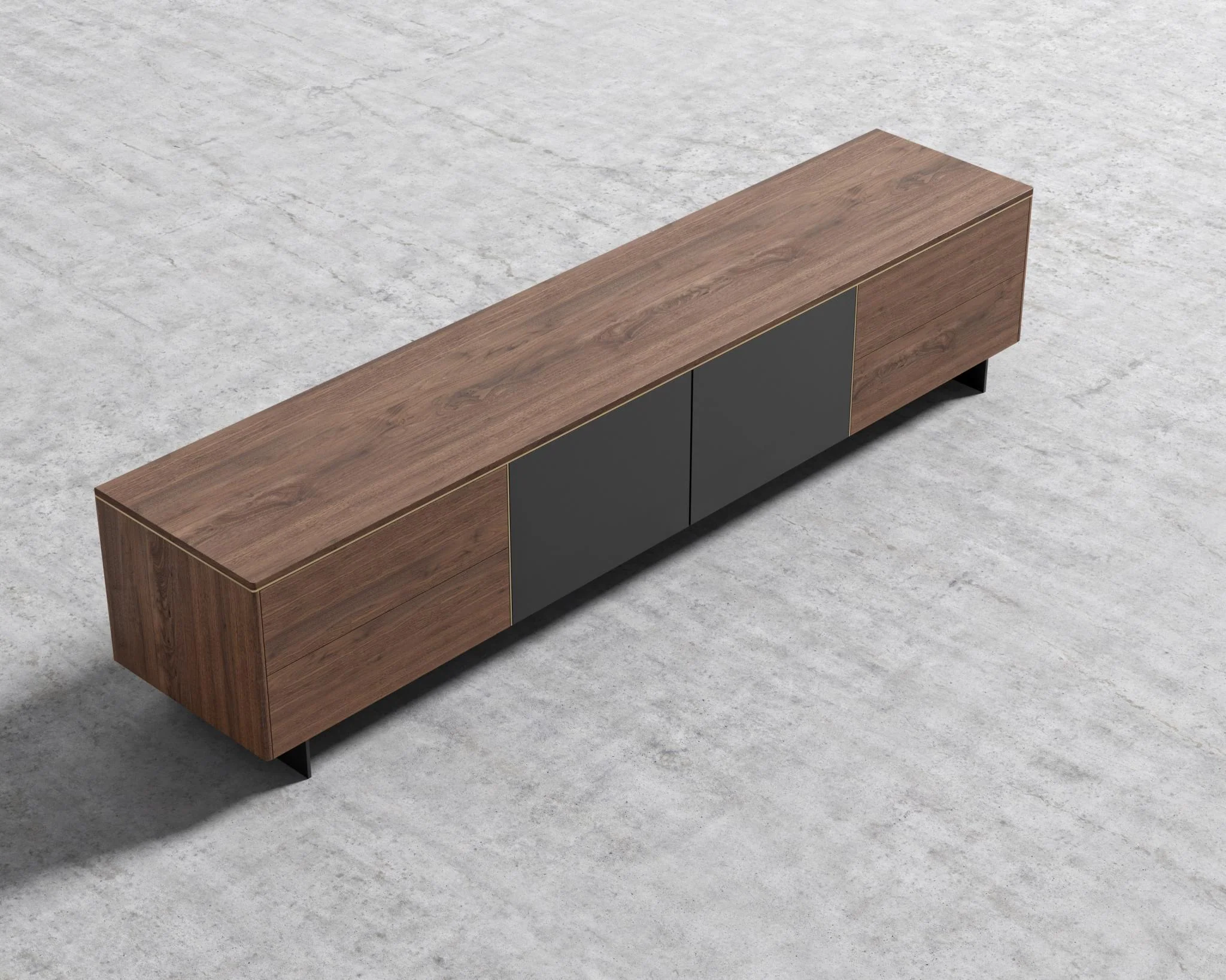 Augustus TV Stand - Walnut - Image 8