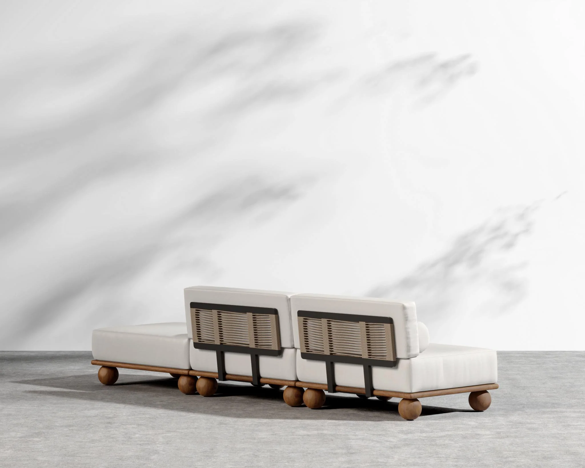 Bali Outdoor Open End Sofa - Image 11