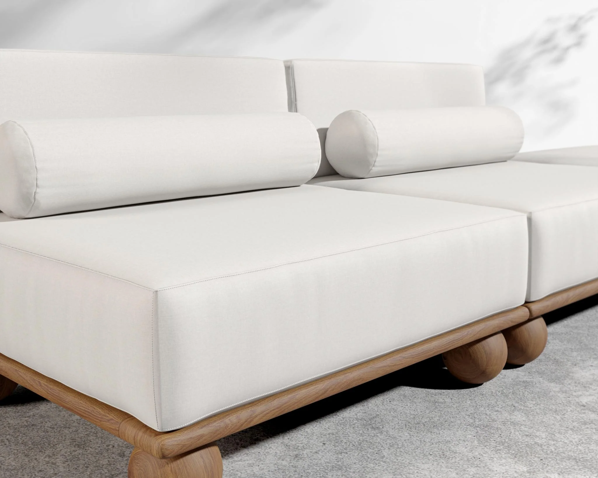Bali Outdoor Open End Sofa - Image 12