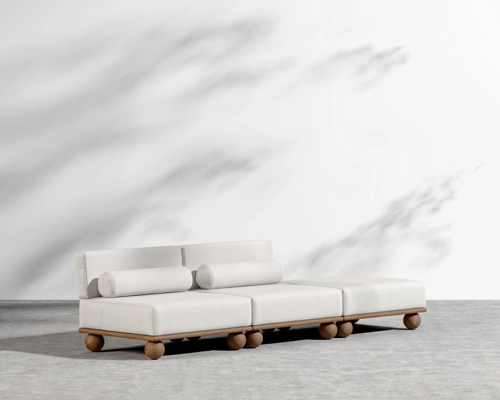 Bali Outdoor Open End Sofa - Image 9