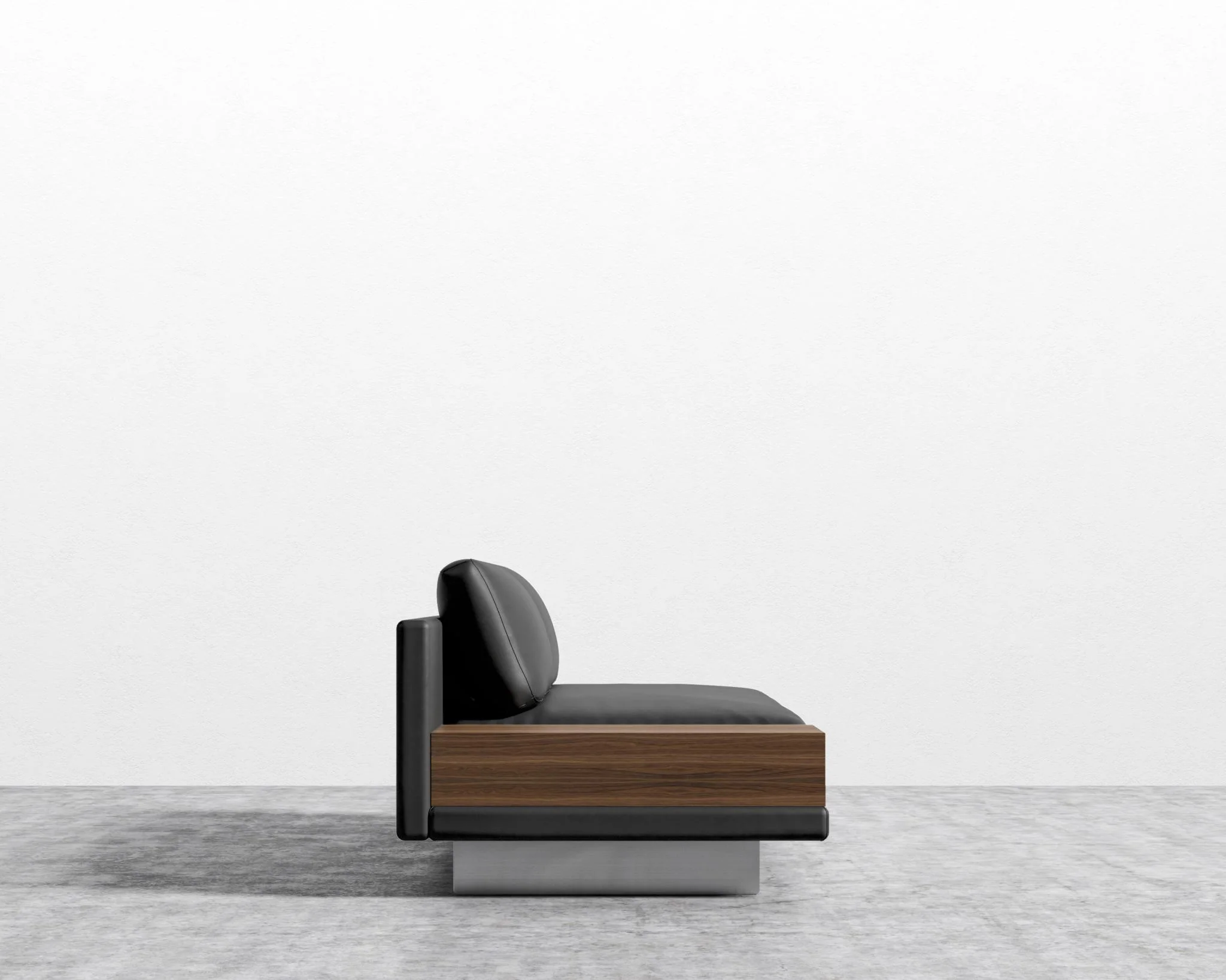 Dresden Armless Sofa with Side Table - Image 89