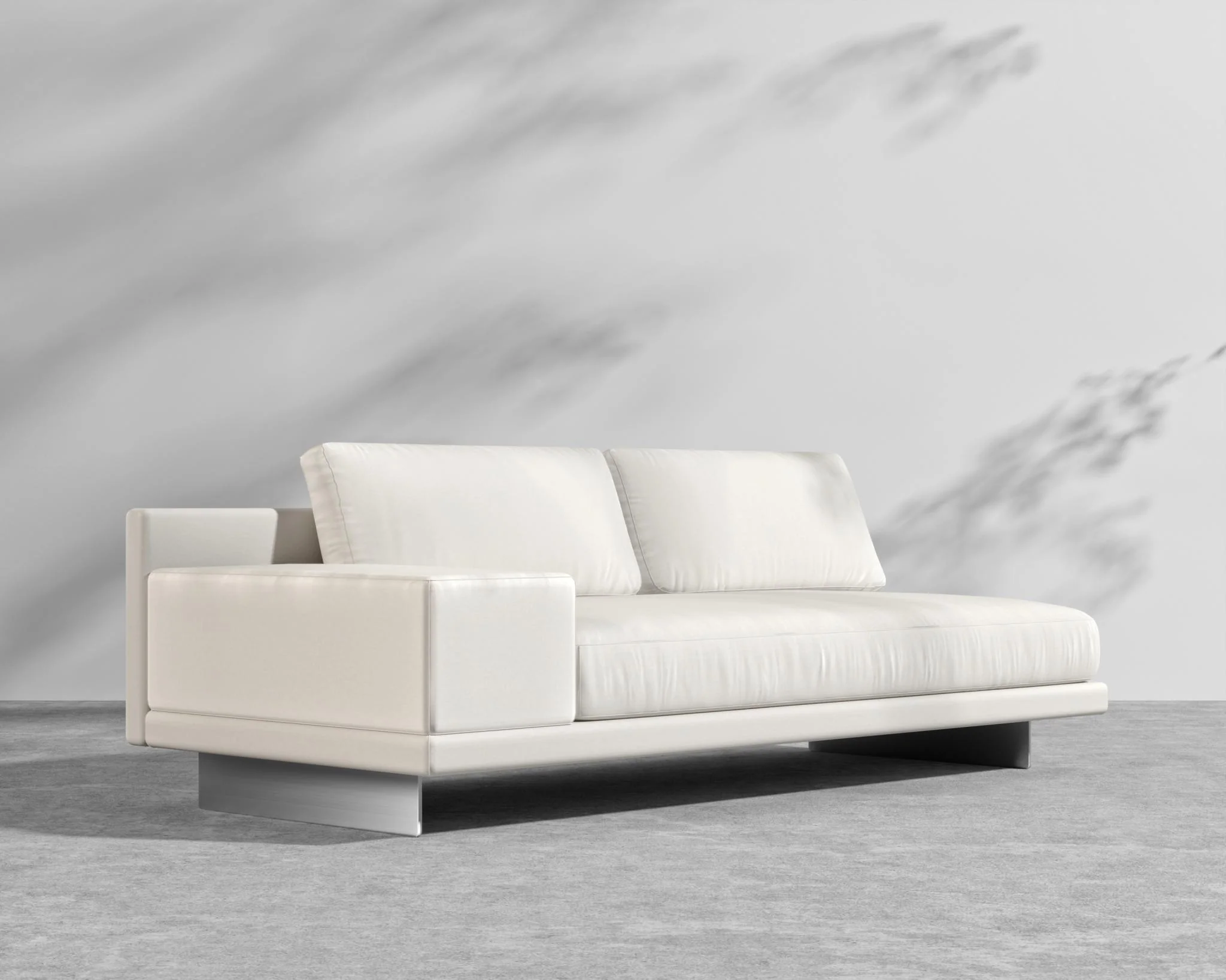 Dresden Outdoor Armless Sofa with Armrest - Image 10