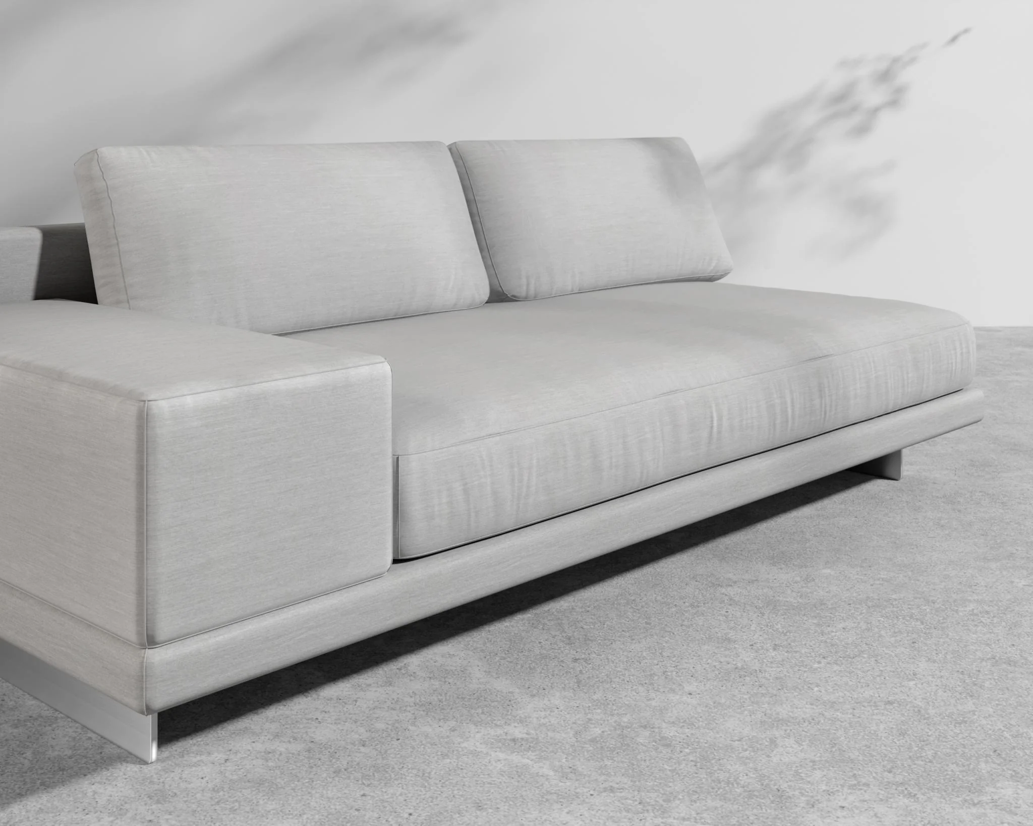 Dresden Outdoor Armless Sofa with Armrest - Image 16