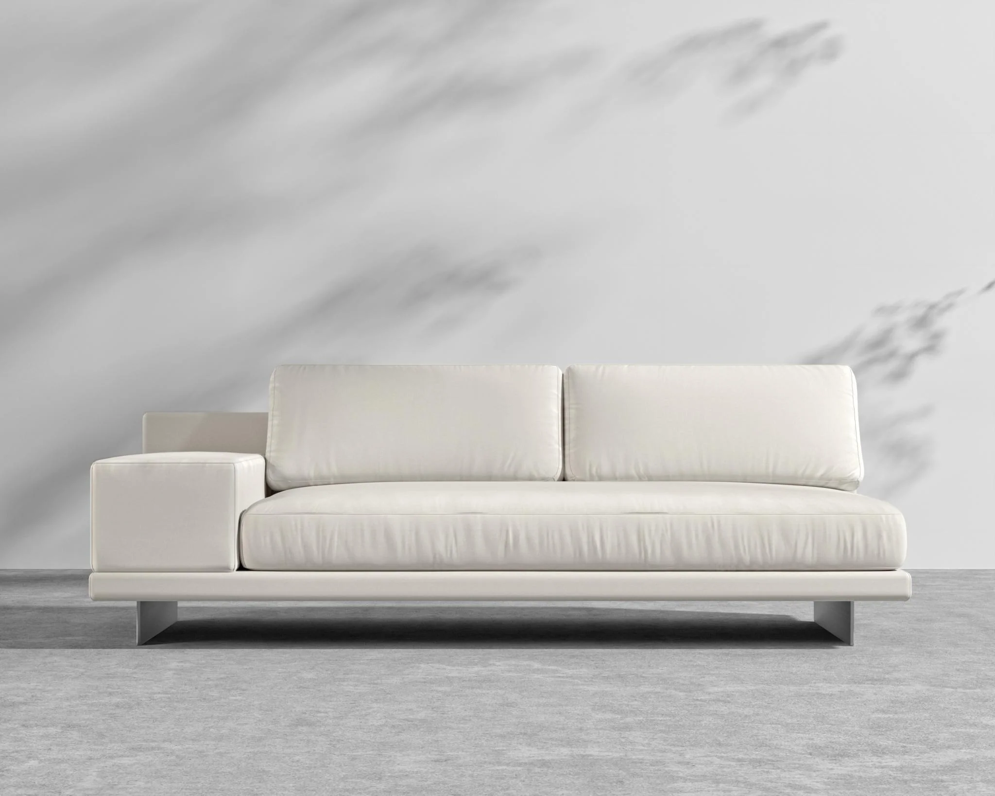 Dresden Outdoor Armless Sofa with Armrest - Image 9