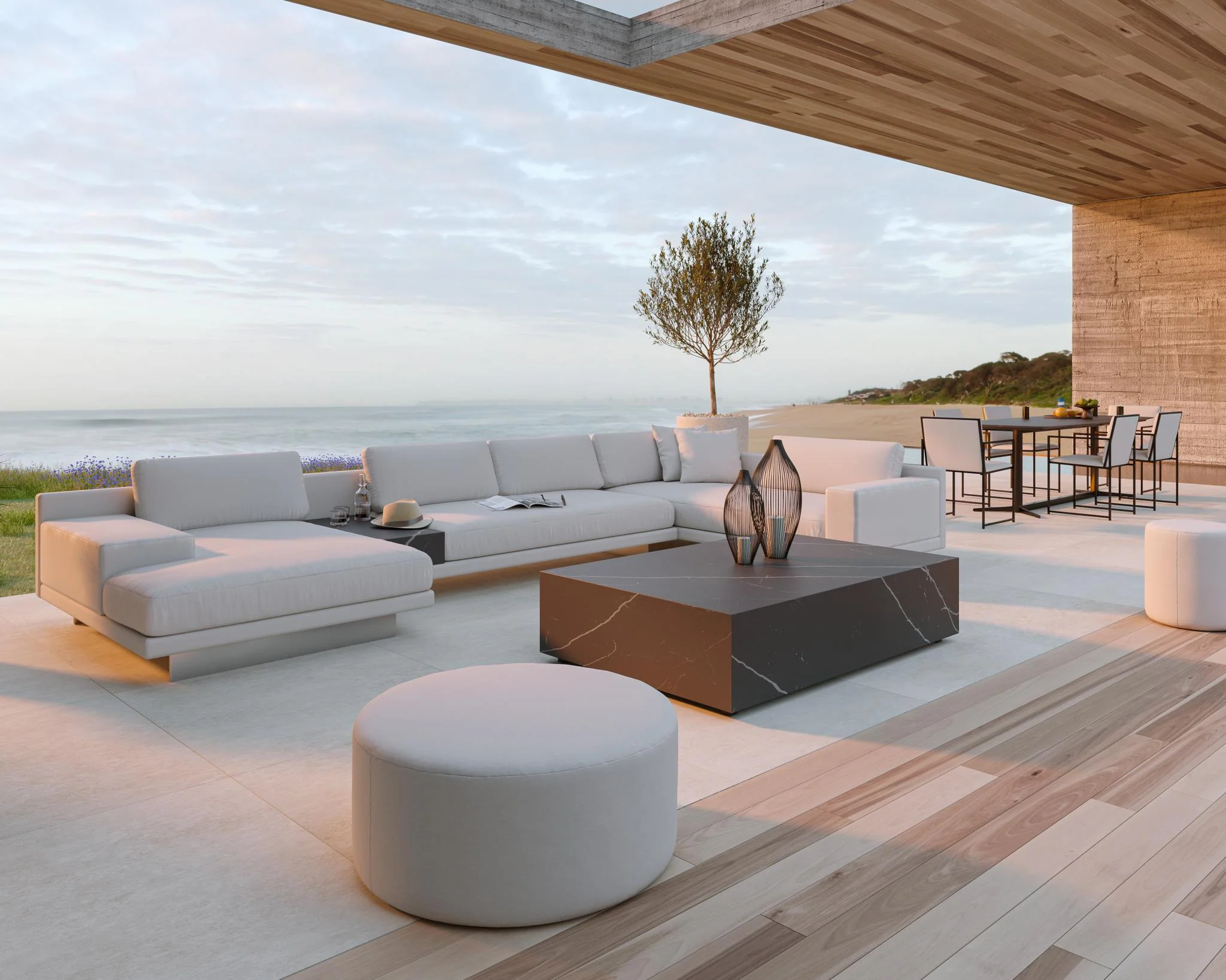Dresden Outdoor Left Arm Sofa - Image 4