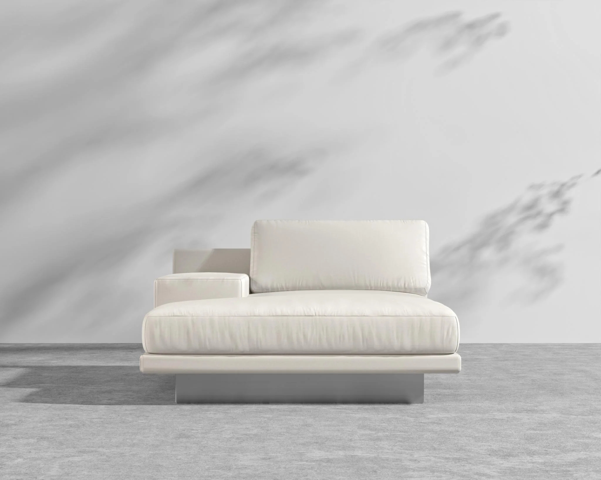 Dresden Outdoor Left Chaise with Armrest - Image 6