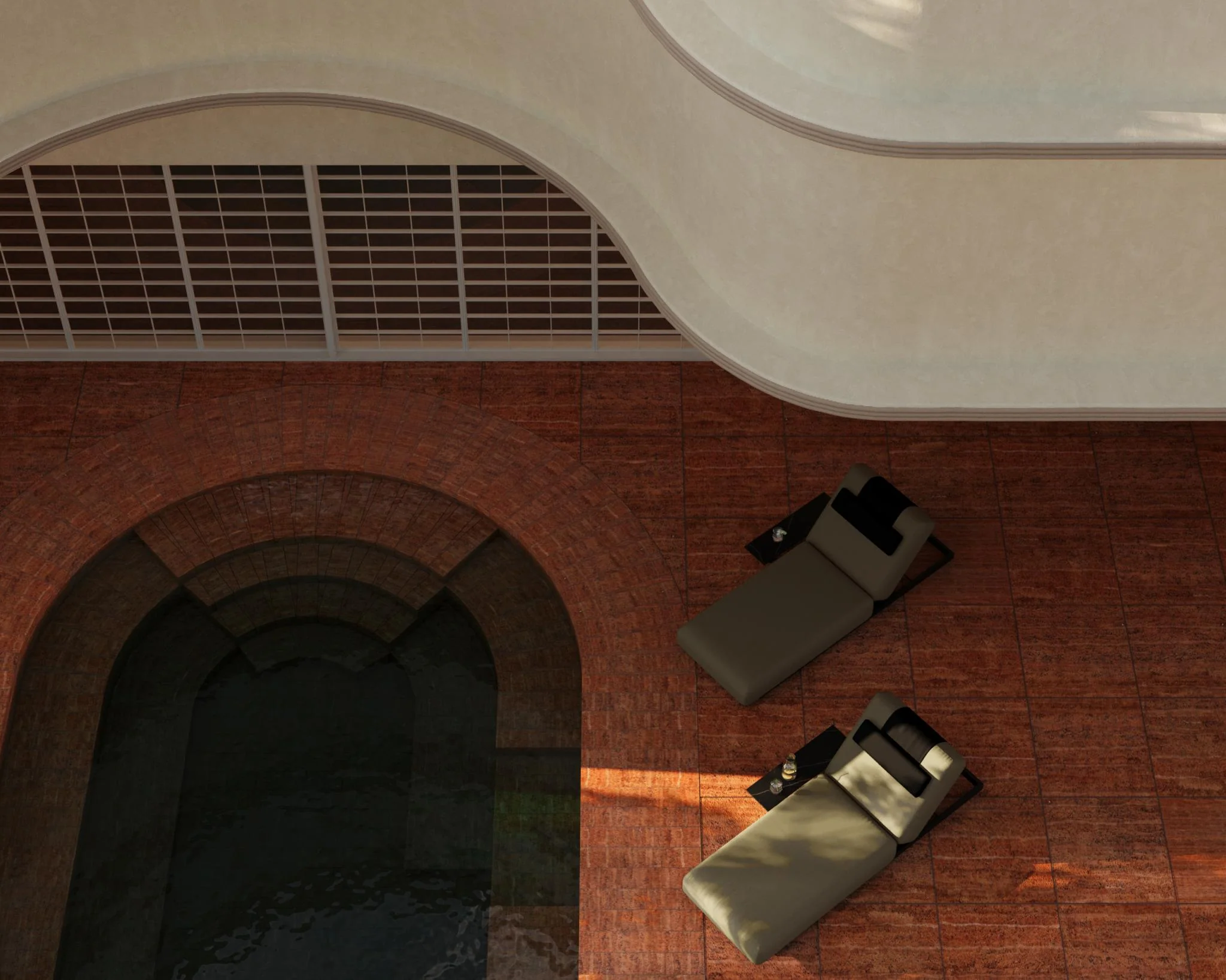 Florian Outdoor Lounger - Image 3