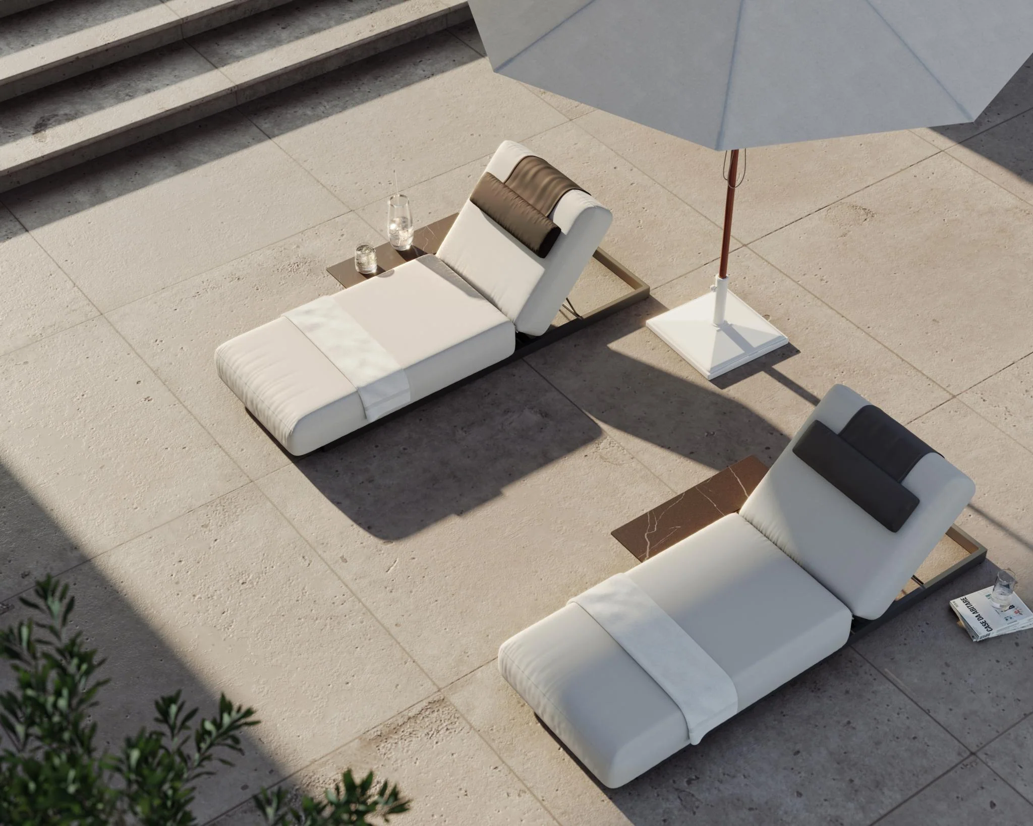 Florian Outdoor Lounger - Image 5