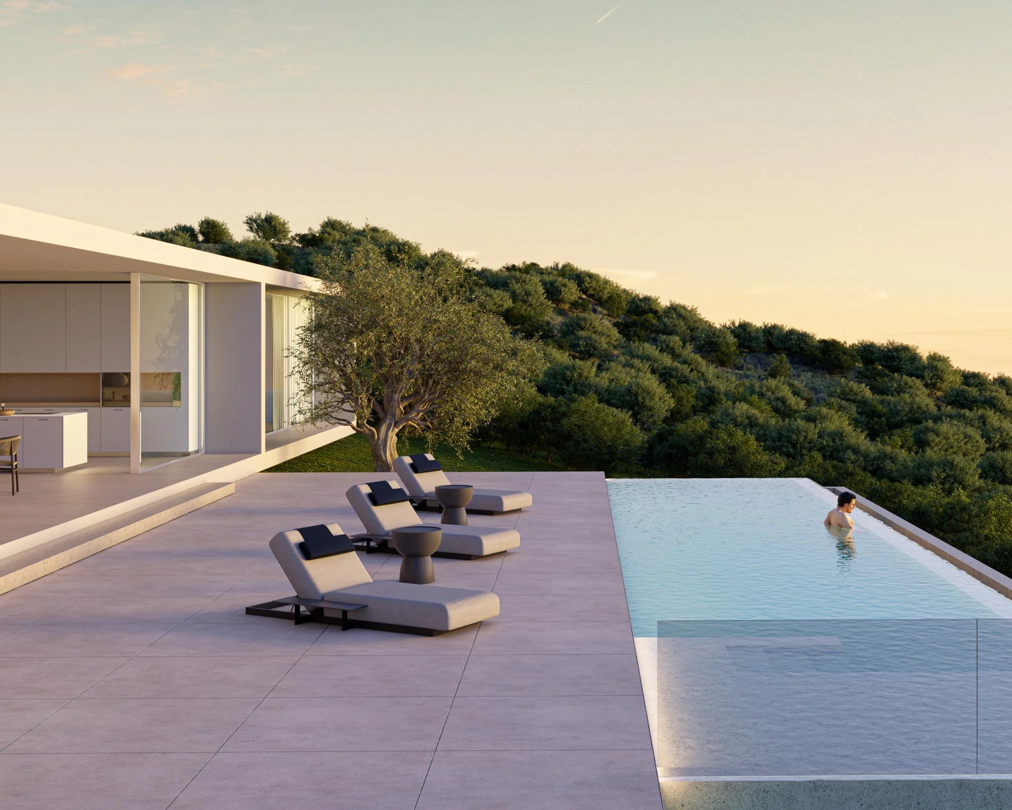 Florian Outdoor Lounger - Image 8