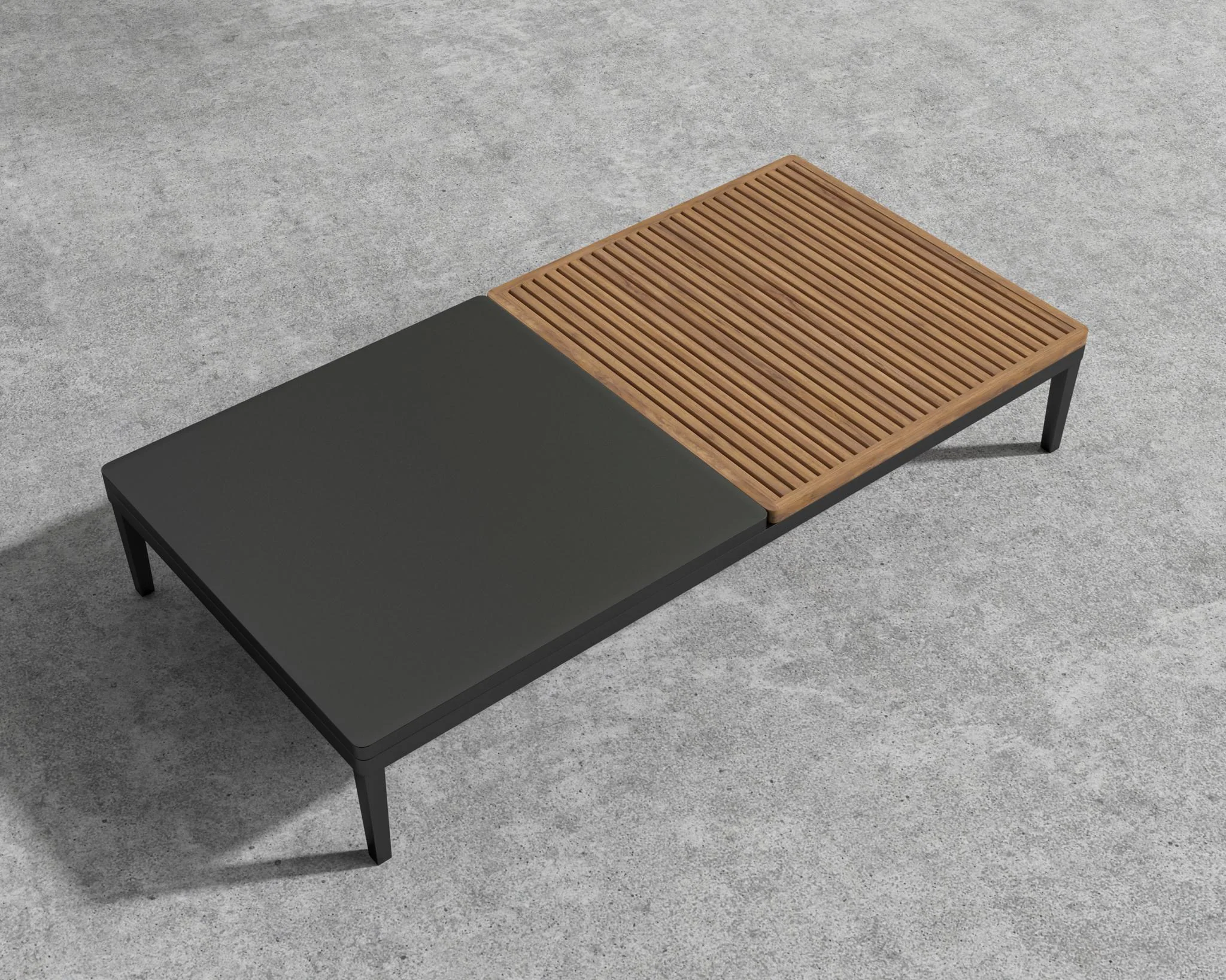 Francis Outdoor Coffee Table - Rectangle - Image 12