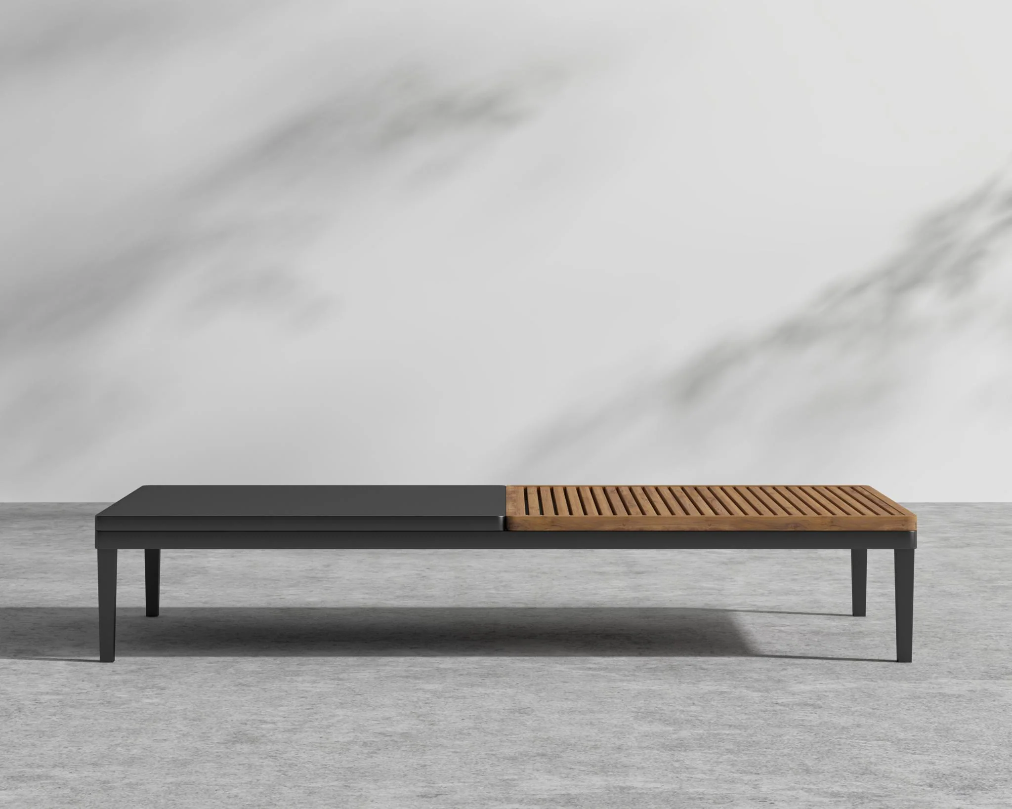 Francis Outdoor Coffee Table - Rectangle - Image 8
