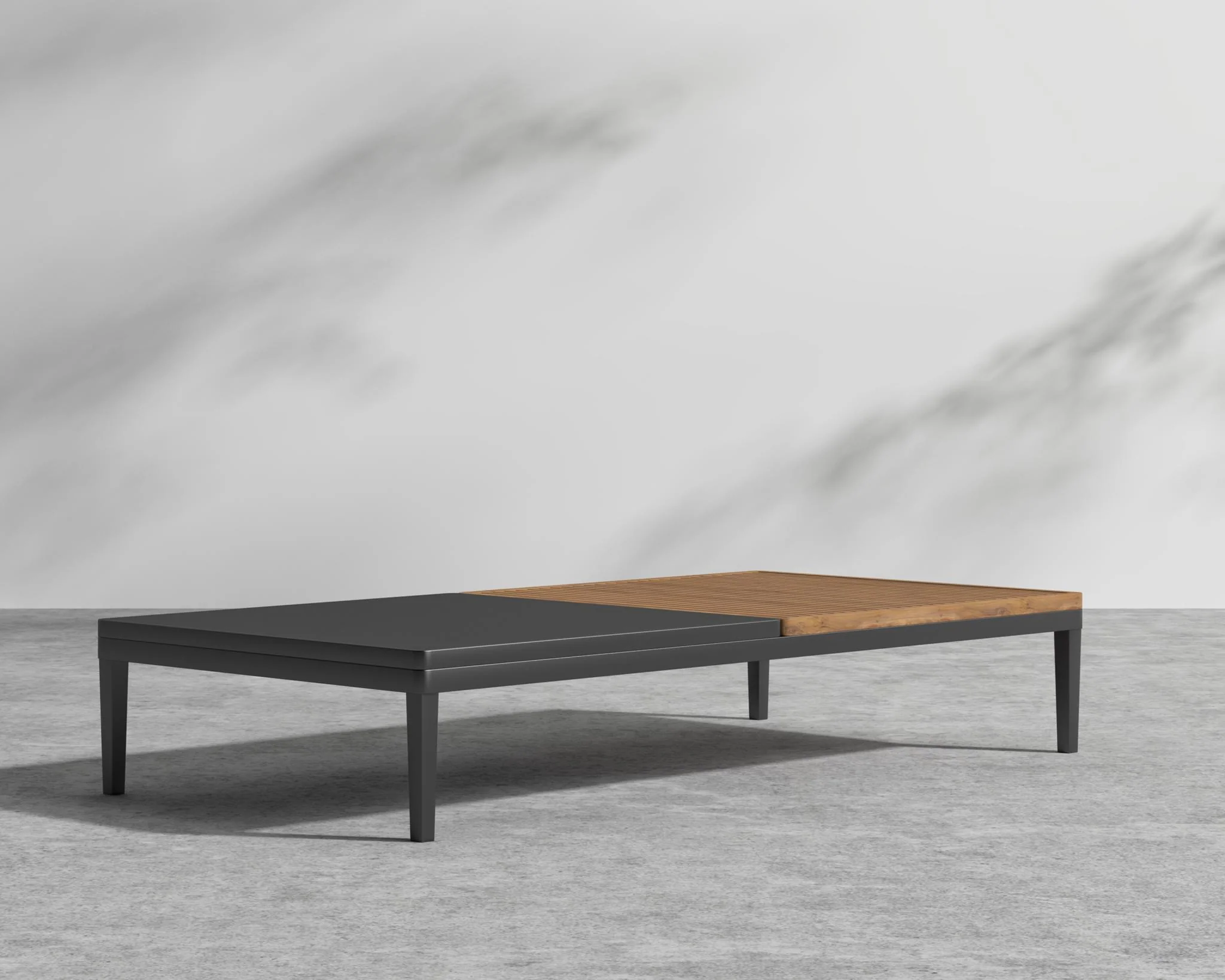 Francis Outdoor Coffee Table - Rectangle - Image 9