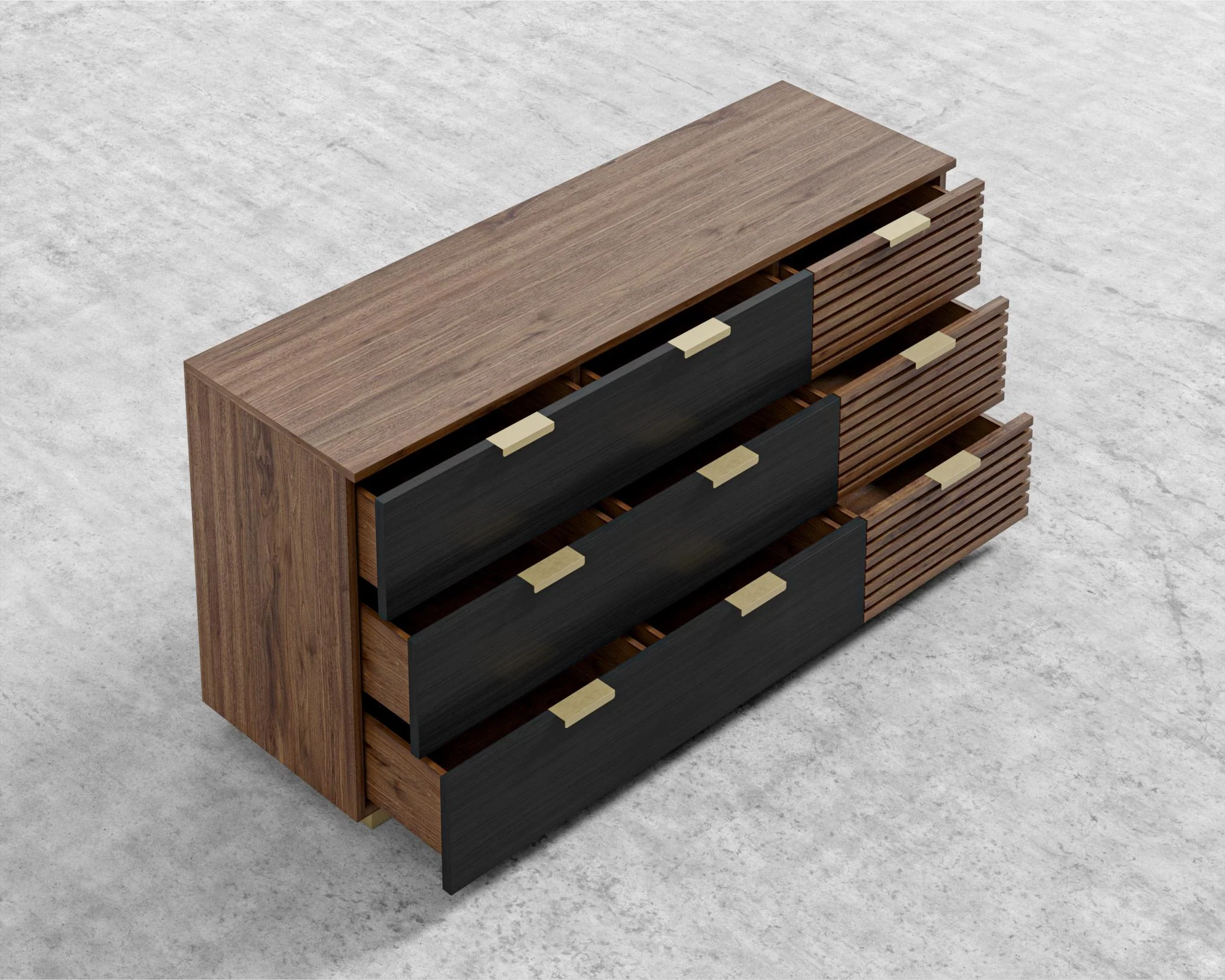 Georgio Wide Dresser - Image 6