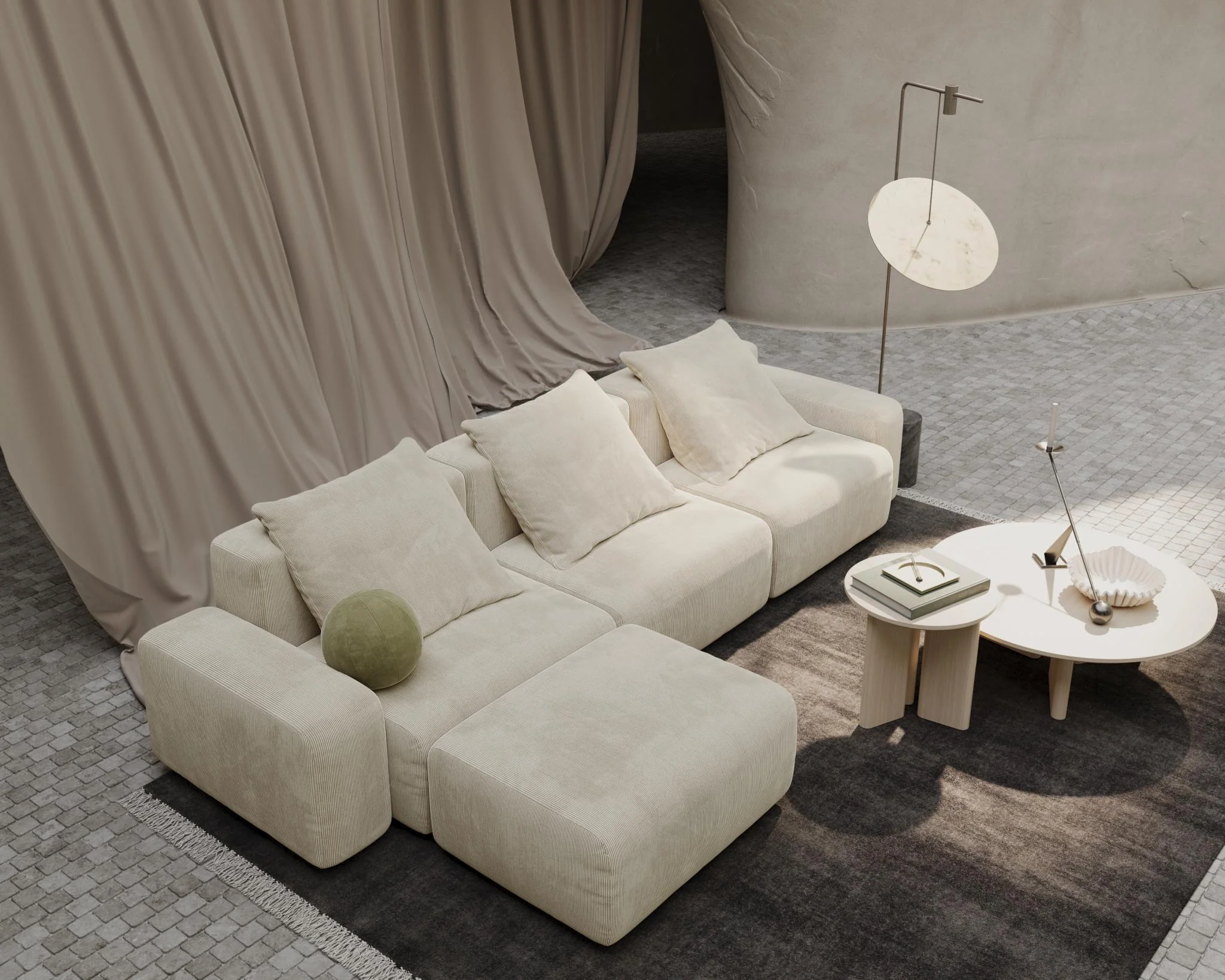 Kaye Sectional Sofa S - Image 5