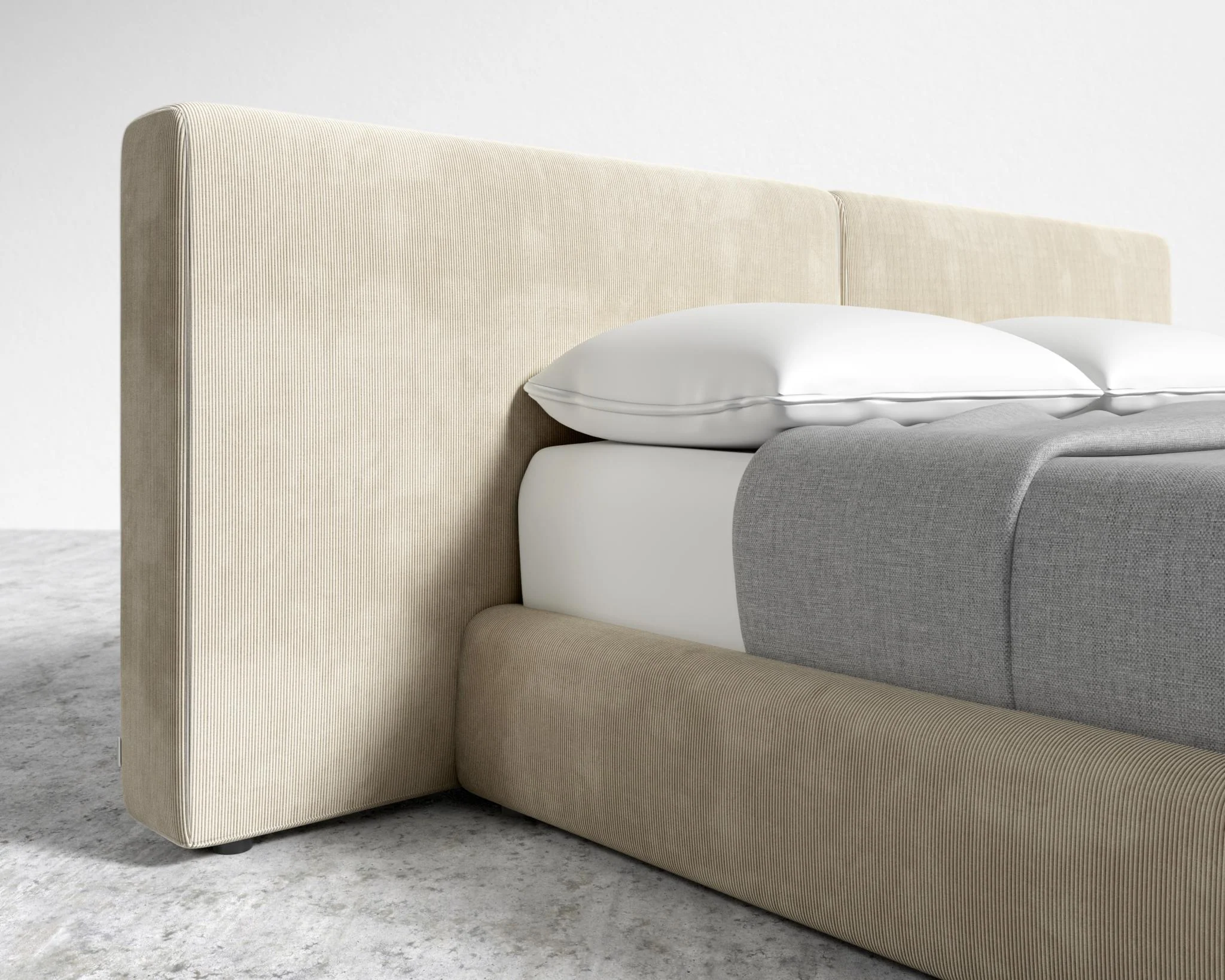 Kaye Slipcover Bed - Image 17