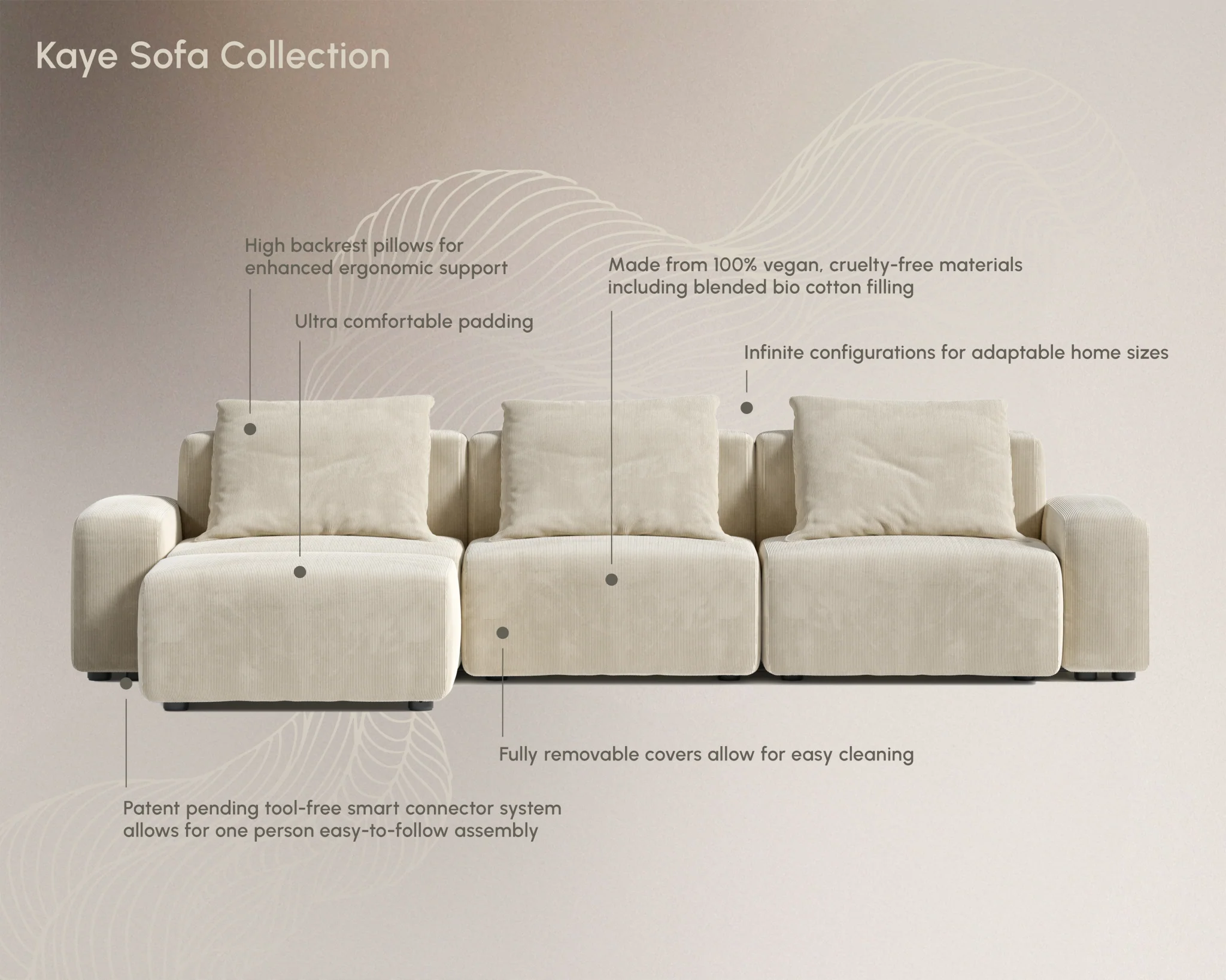 Kaye Sofa L - Image 3