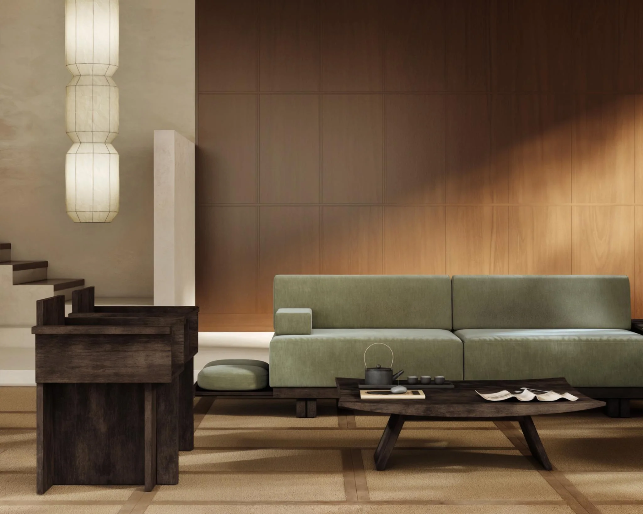 Kyoto 3-Seater Sofa - Image 4