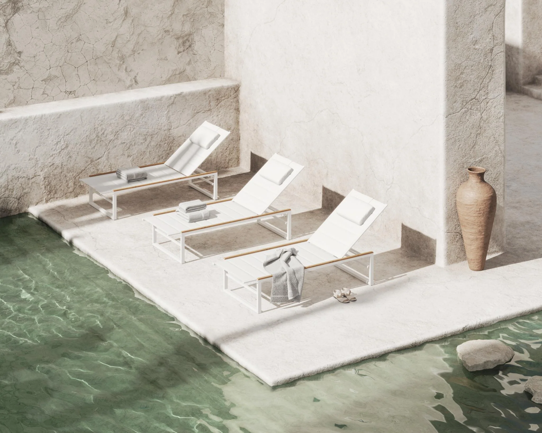 Linnea Outdoor Lounger - Image 4
