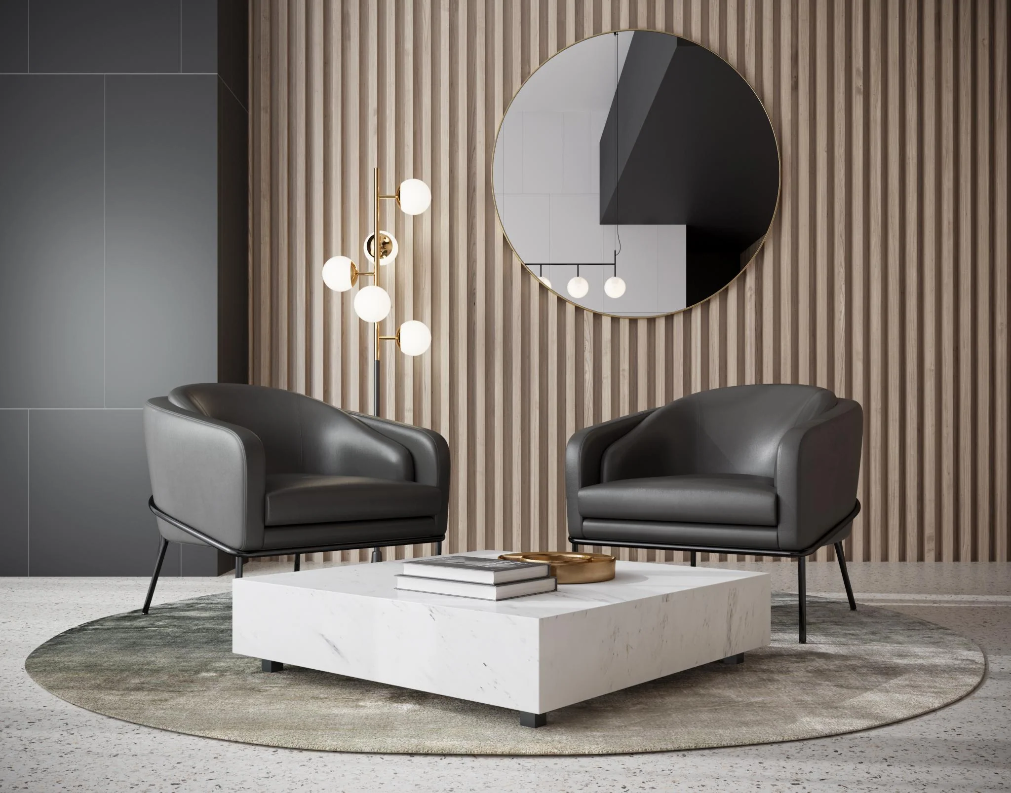 Liza Coffee Table - Marble - Image 15