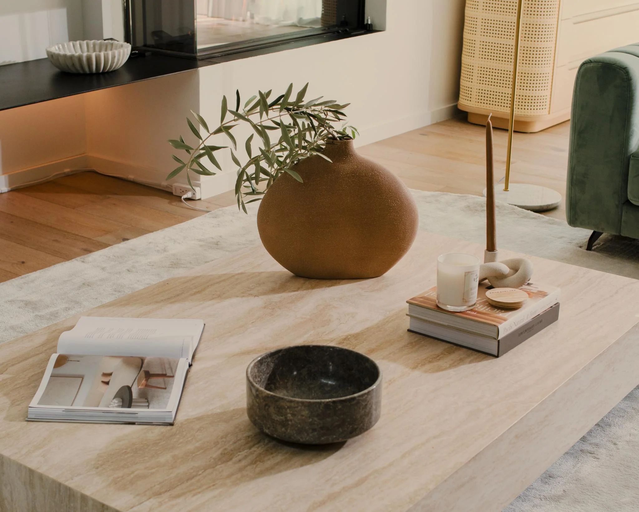 Liza Coffee Table - Marble (Black Label) - Image 5