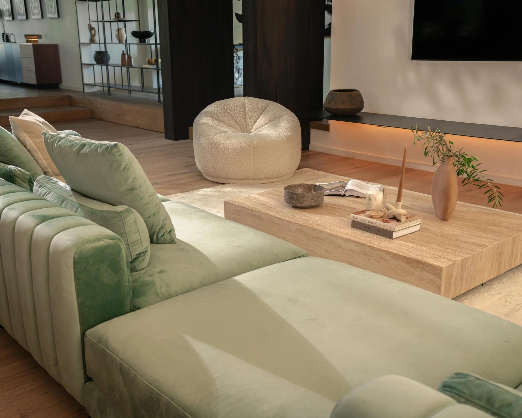 Liza Coffee Table - Marble (Black Label) - Image 6