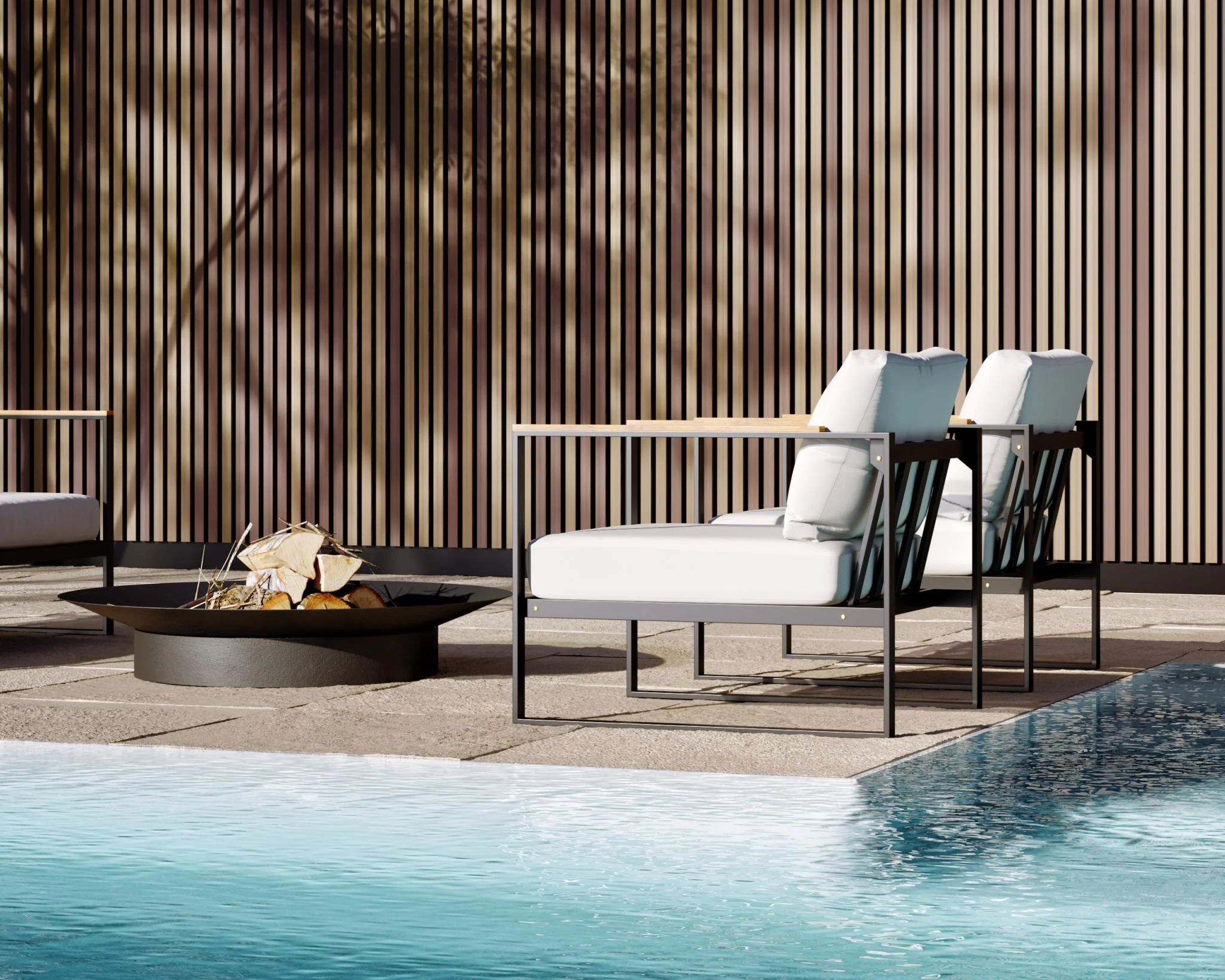 Louis Outdoor Armchair - Image 4