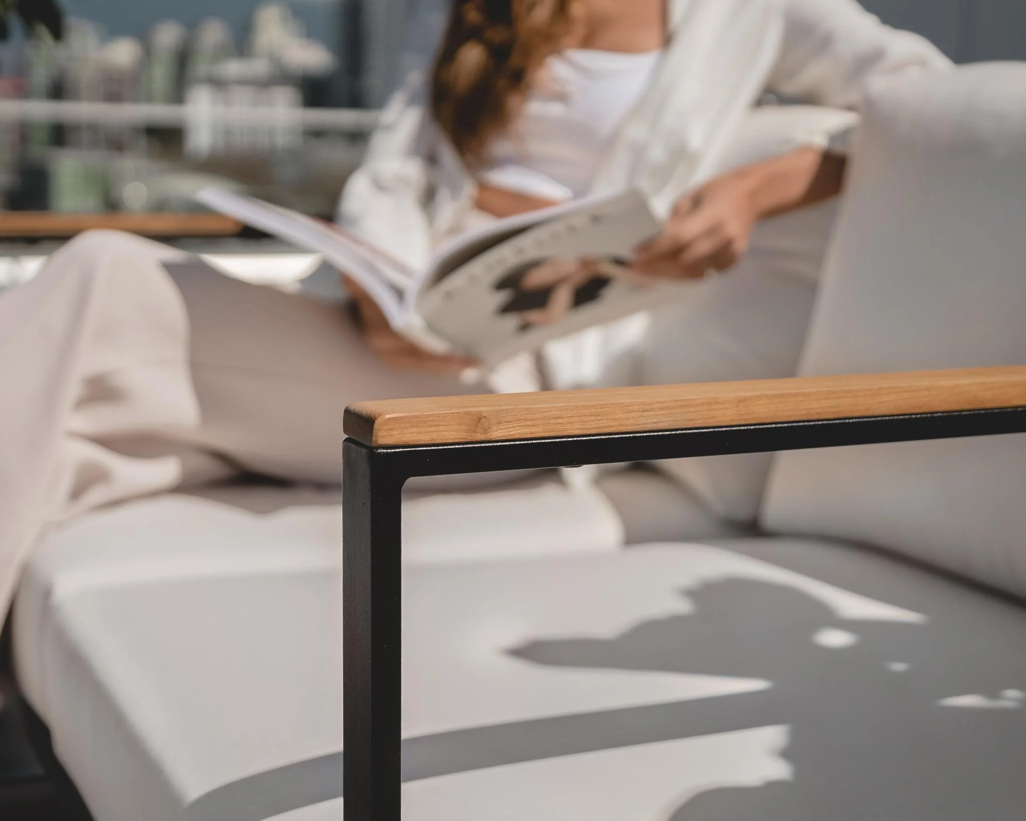 Louis Outdoor Loveseat - Image 4
