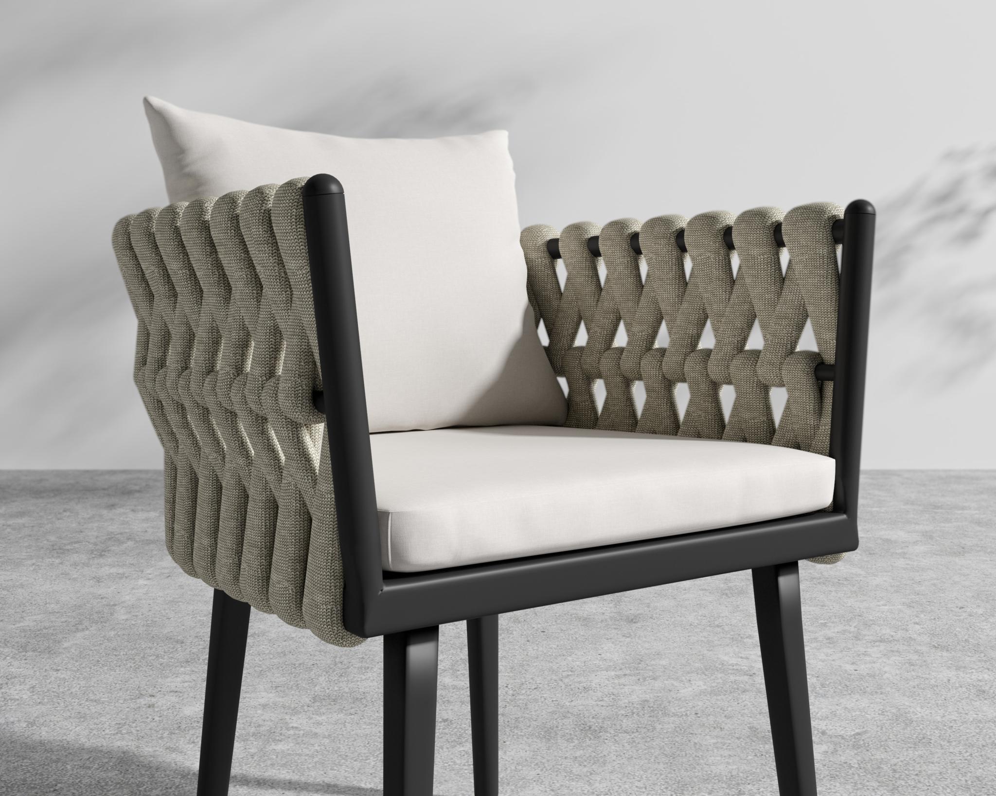 Pierre Outdoor Dining Chair - Image 4