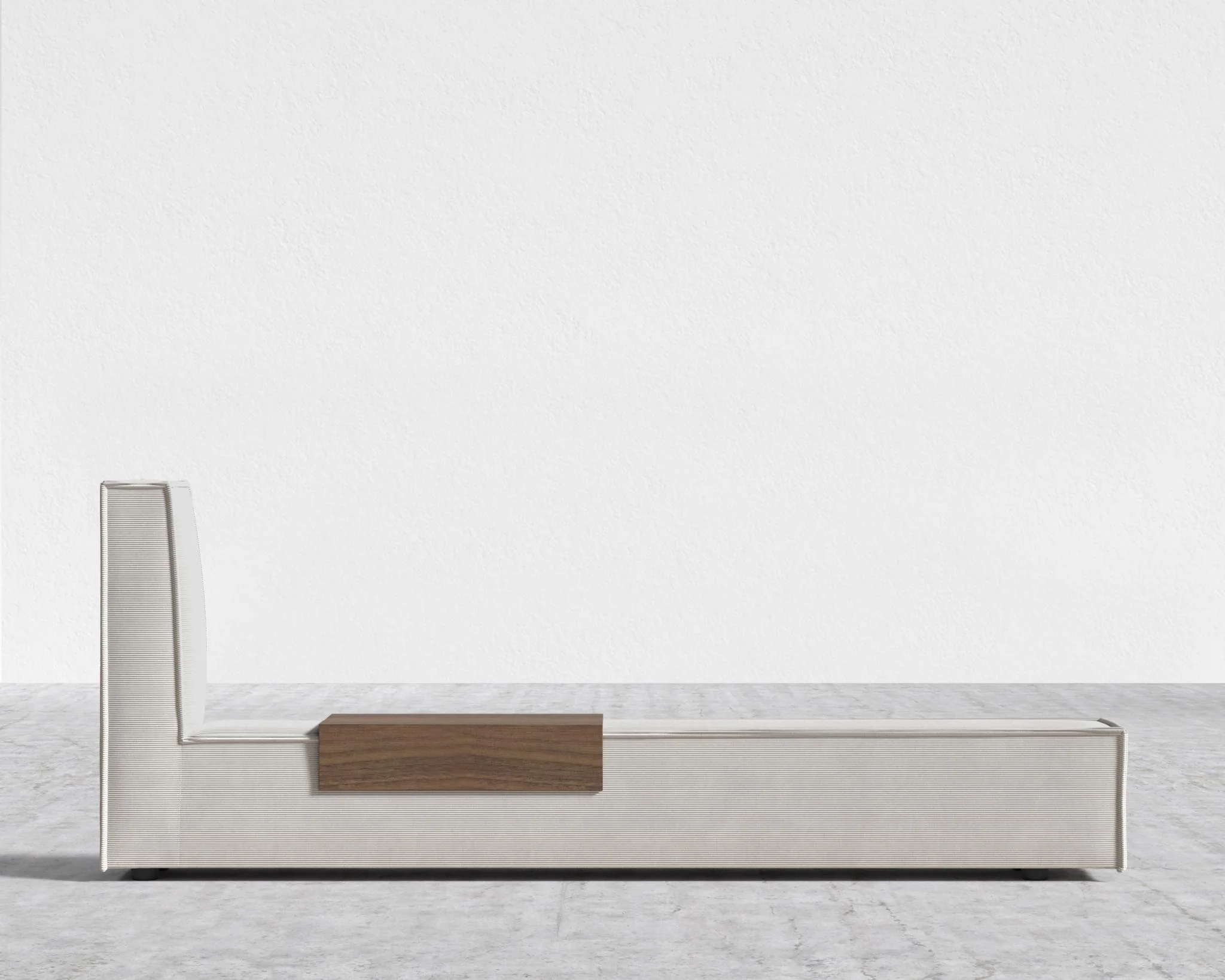 Porter Bed - Extension with Walnut Side Table - Image 28