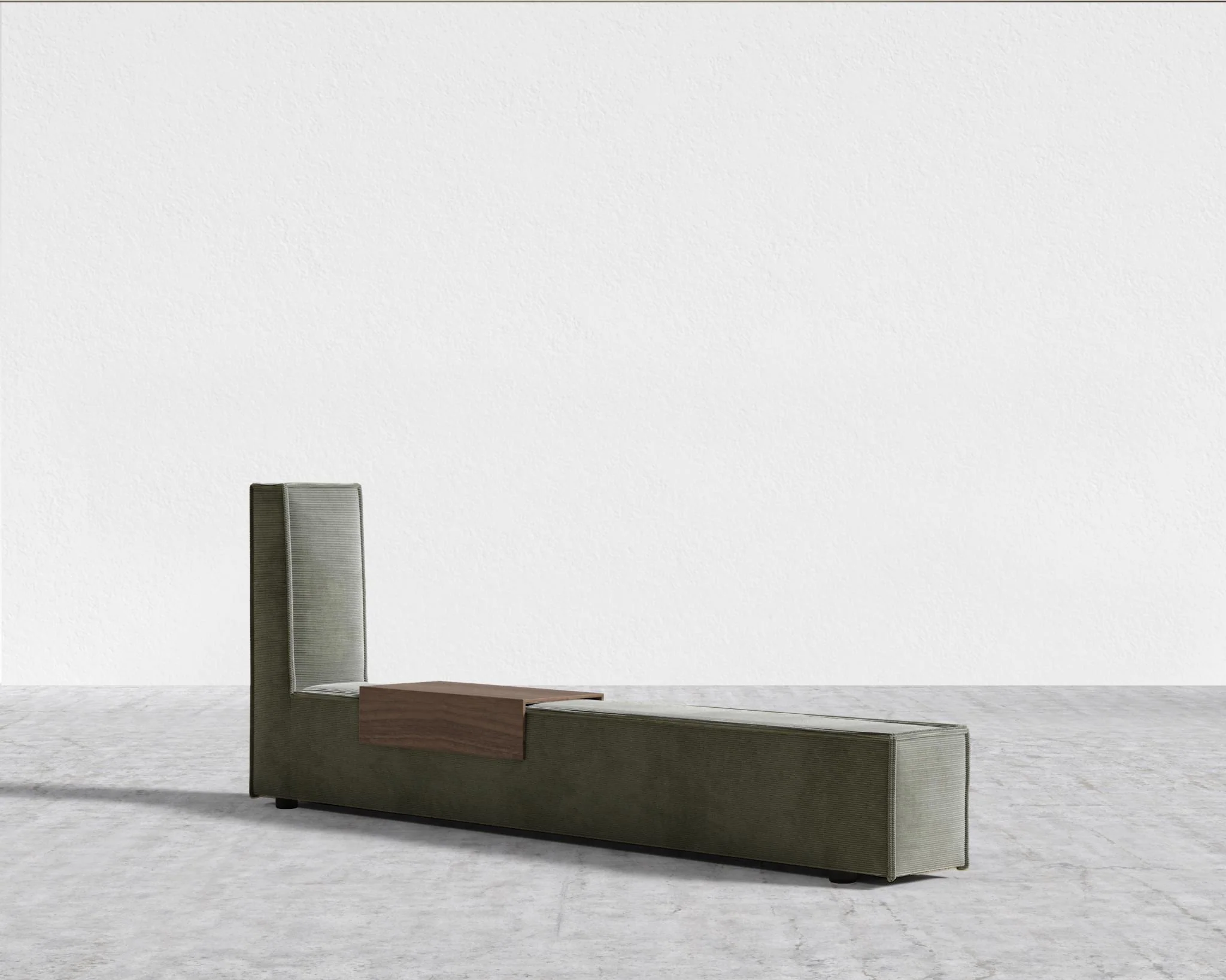 Porter Bed - Extension with Walnut Side Table - Image 37