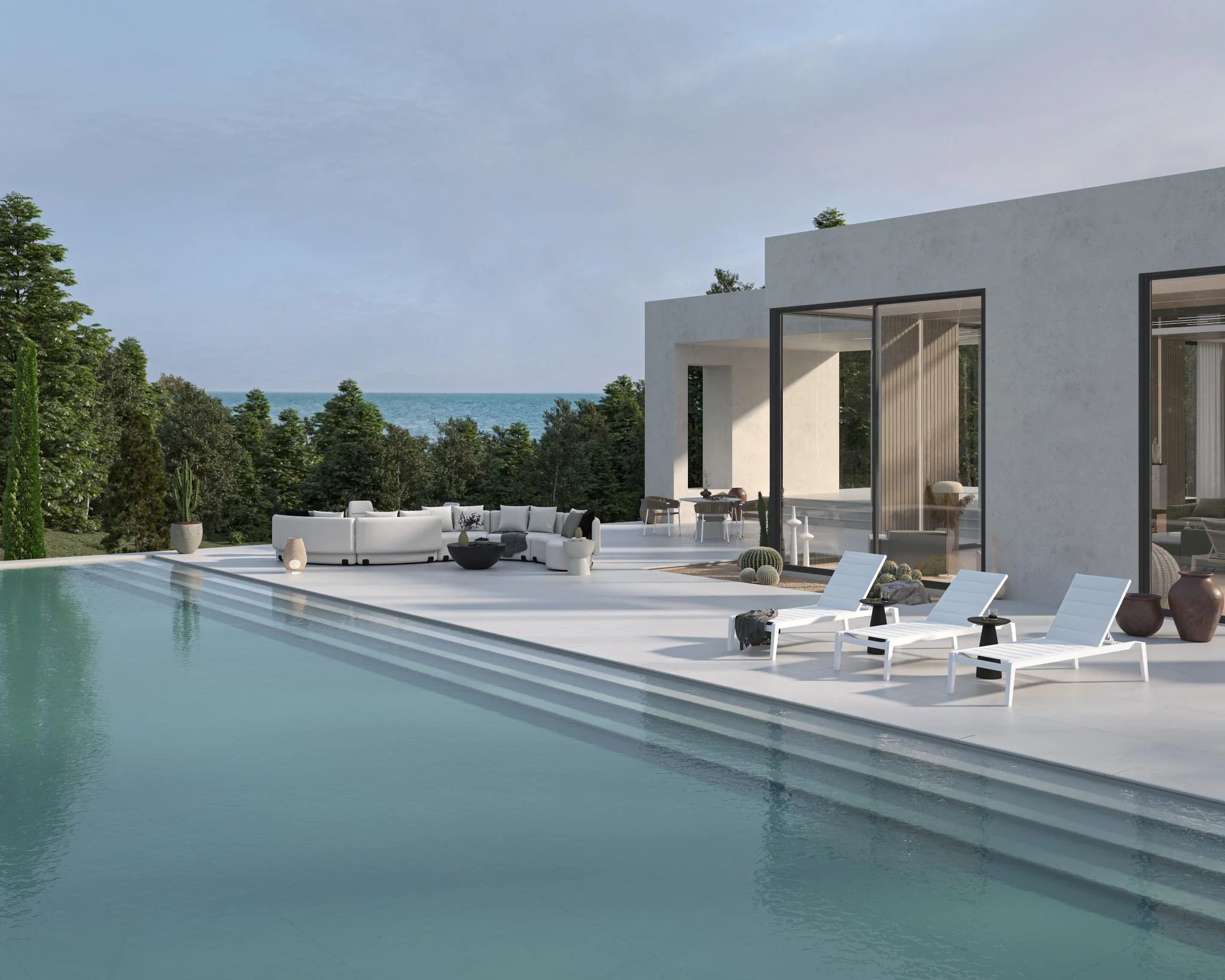 Preston Outdoor Lounger - Image 4