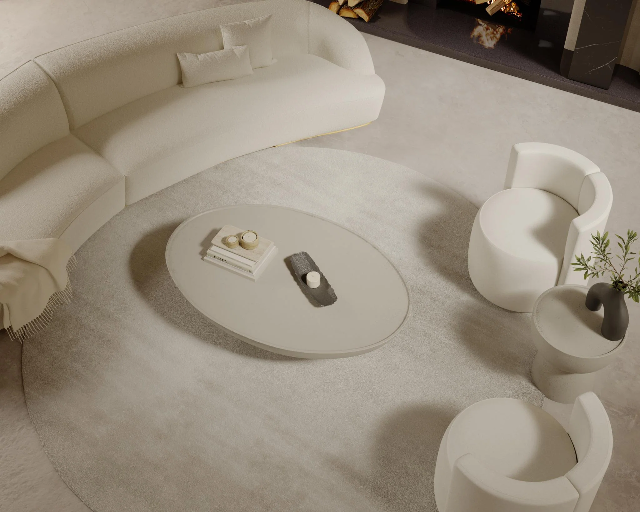 Reya Curved Sectional - Image 4