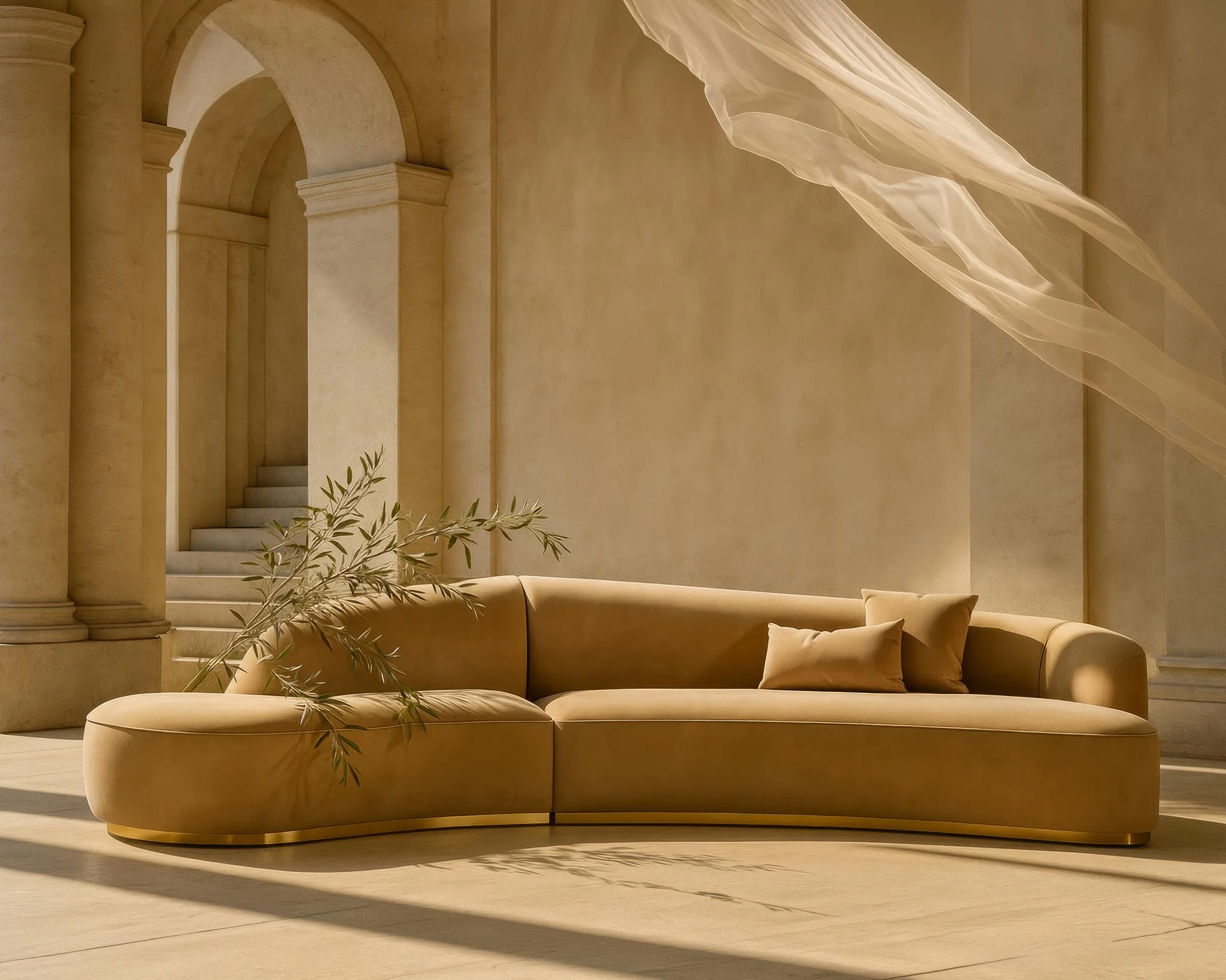 Reya Curved Sectional - Image 8