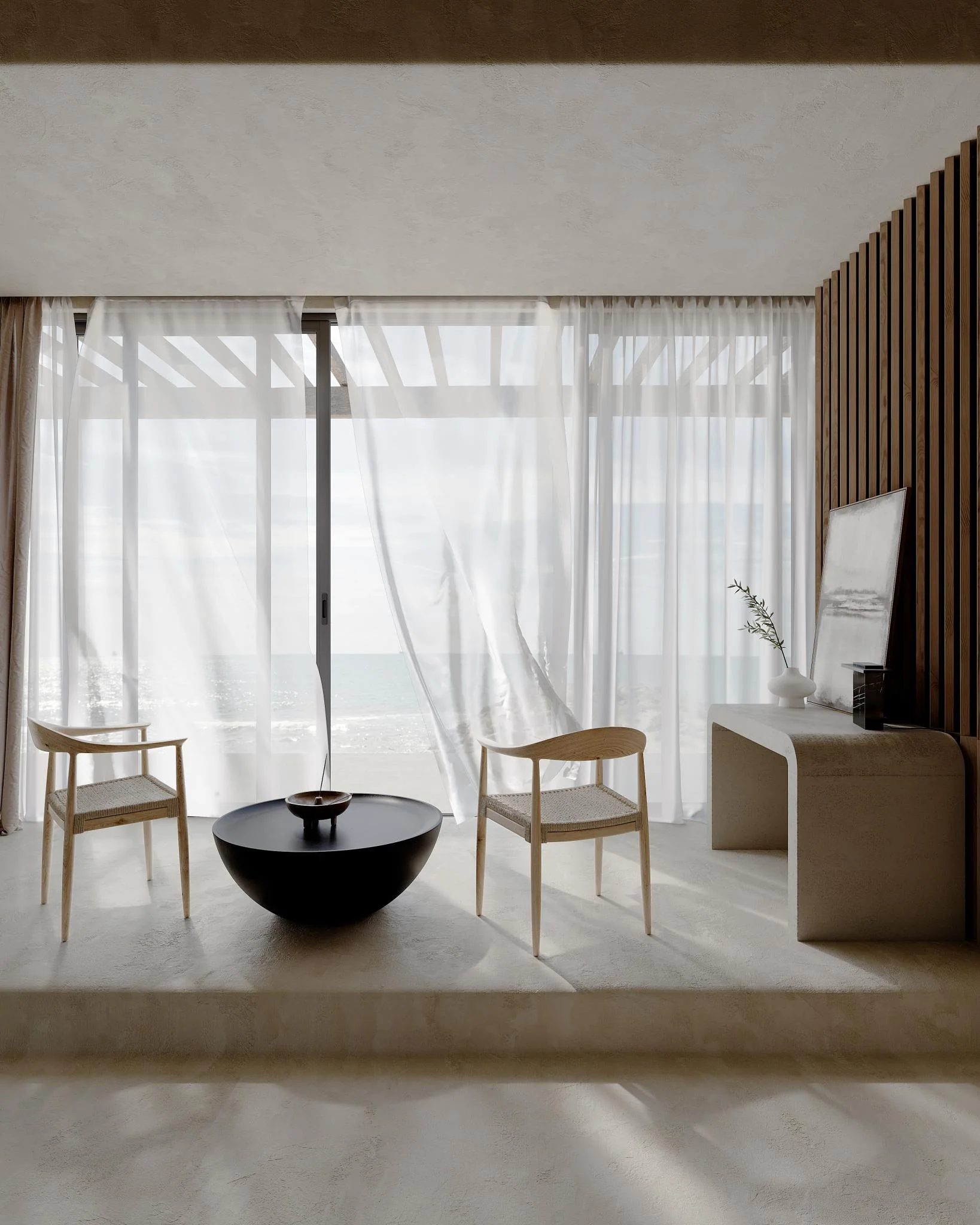 Round Chair - Woven - Image 2