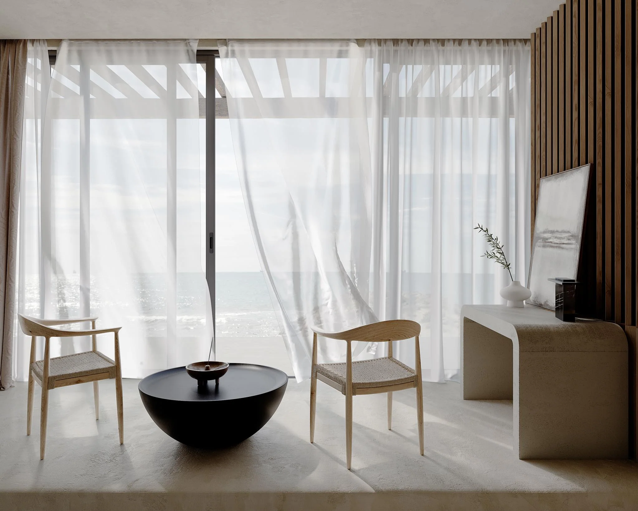 Round Chair - Woven - Image 3