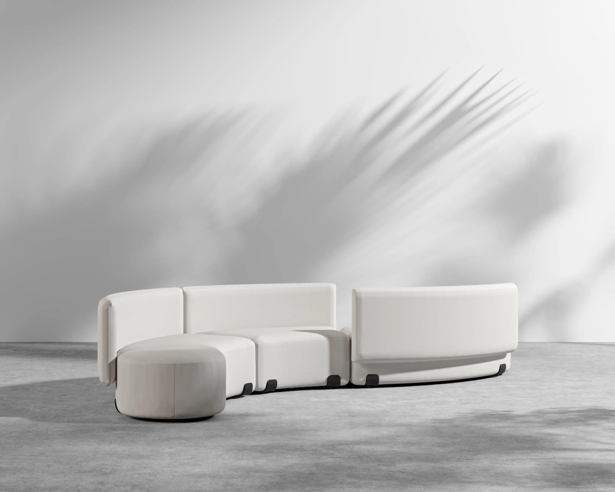 Tano Outdoor Curved S-Shape Modular Sectional - Image 20