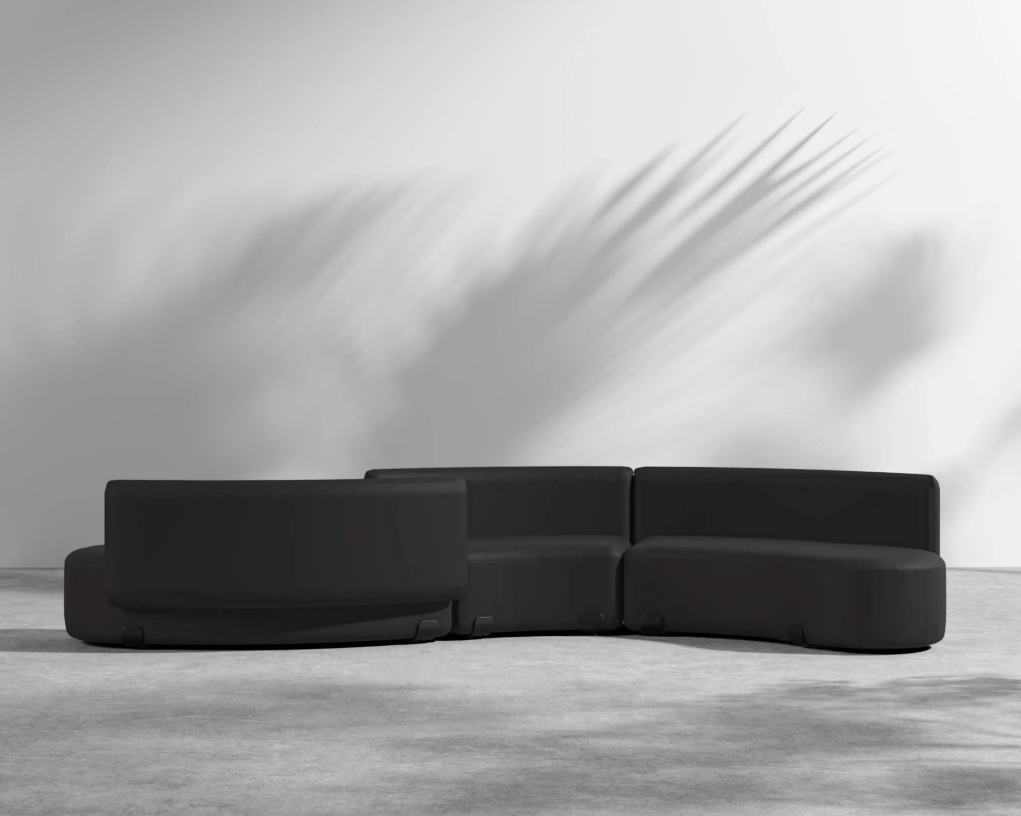 Tano Outdoor Curved S-Shape Modular Sectional - Image 27