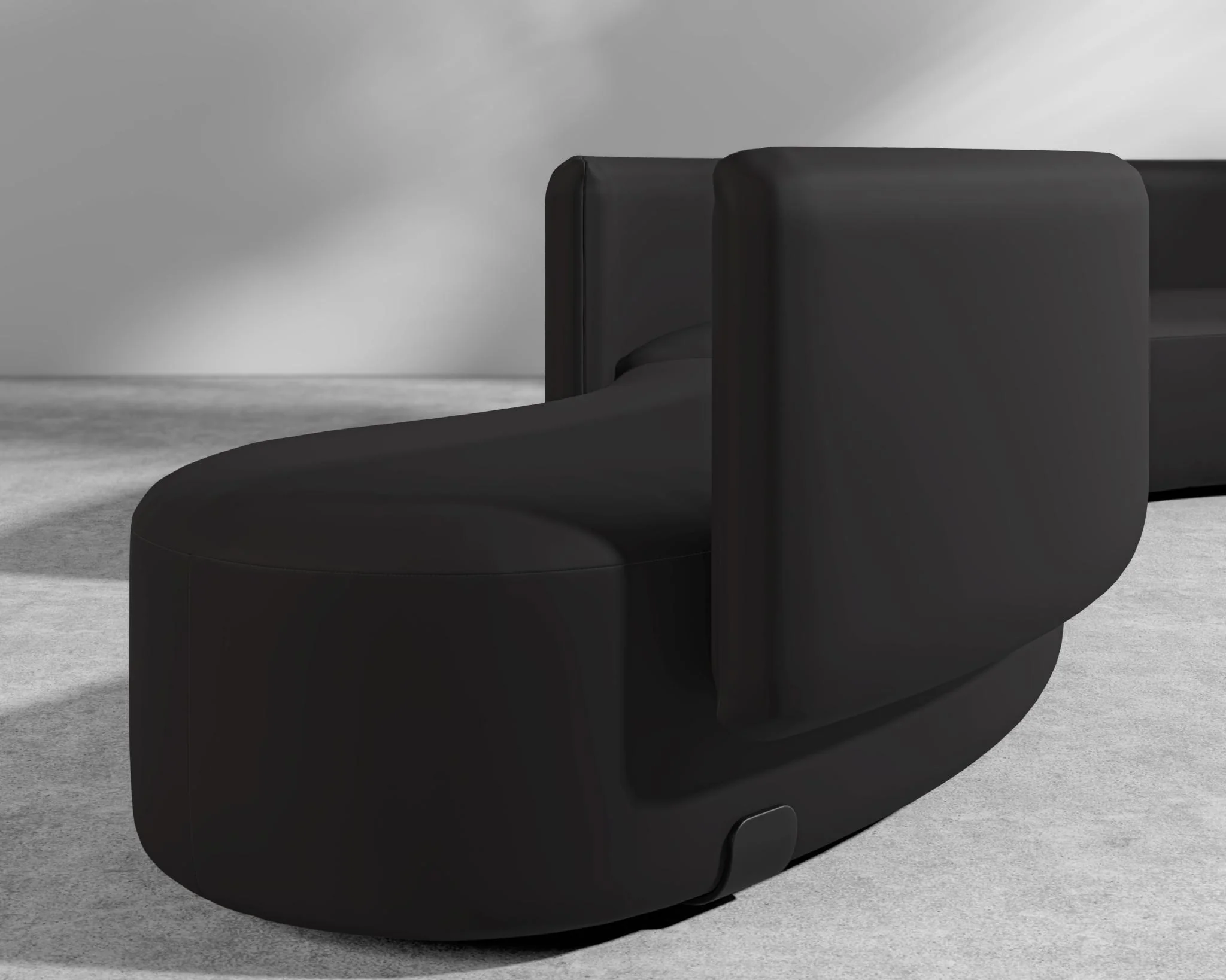 Tano Outdoor Curved S-Shape Modular Sectional - Image 31