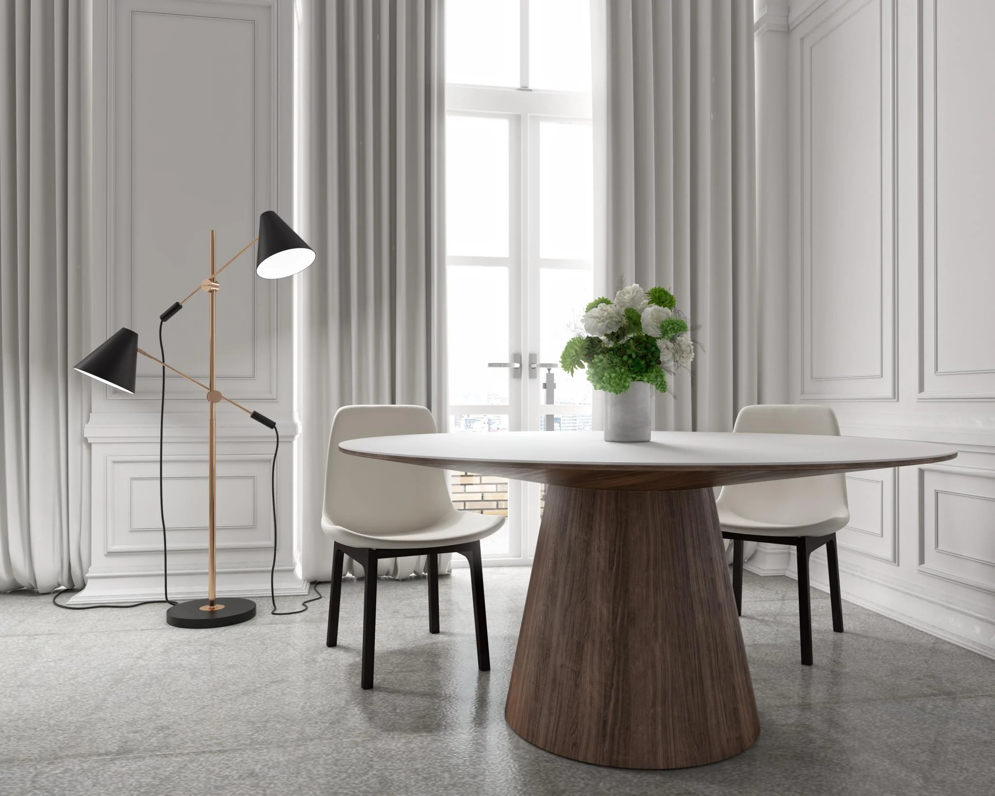 Winston Dining Table - 48" - Image 7