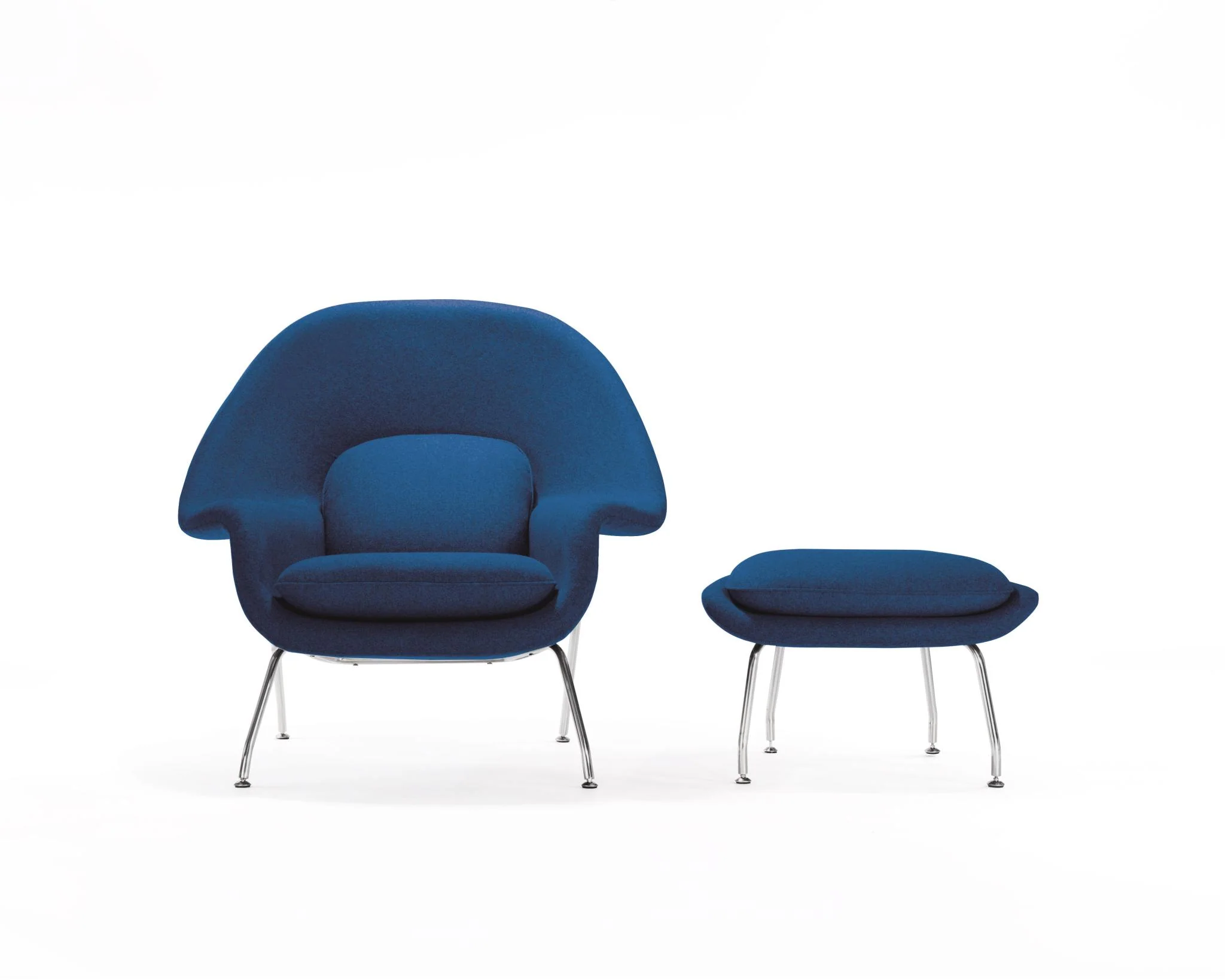 Womb Chair and Ottoman - Image 11