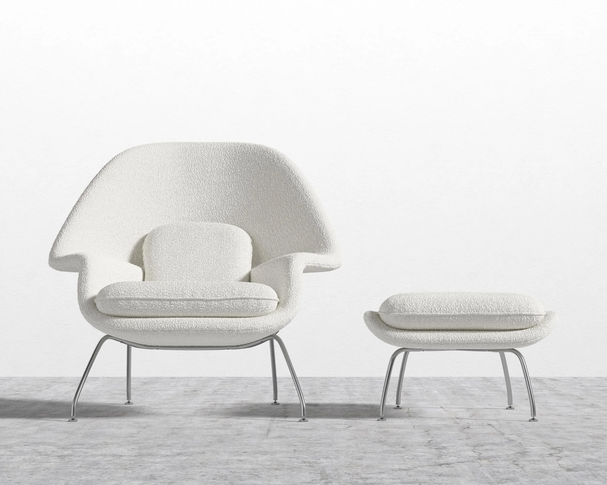 Womb Chair and Ottoman - Image 16