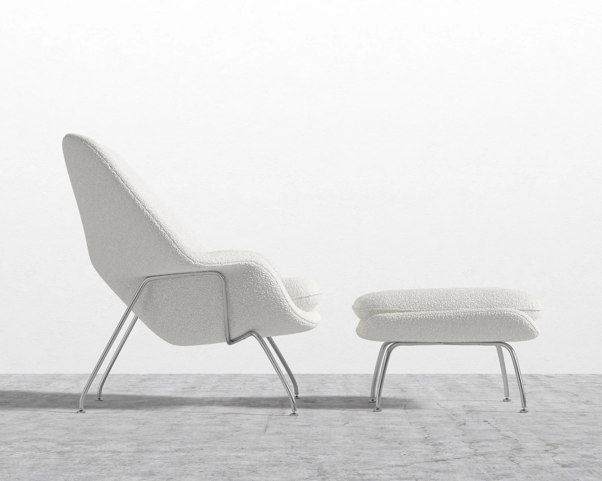 Womb Chair and Ottoman - Image 18