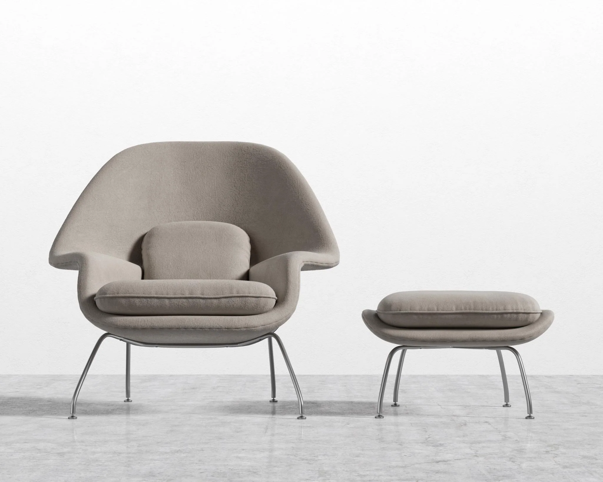 Womb Chair and Ottoman - Image 24