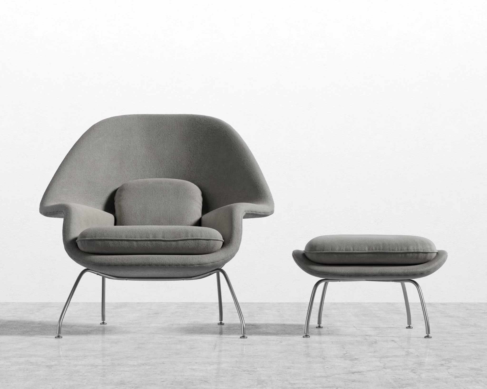 Womb Chair and Ottoman - Image 28