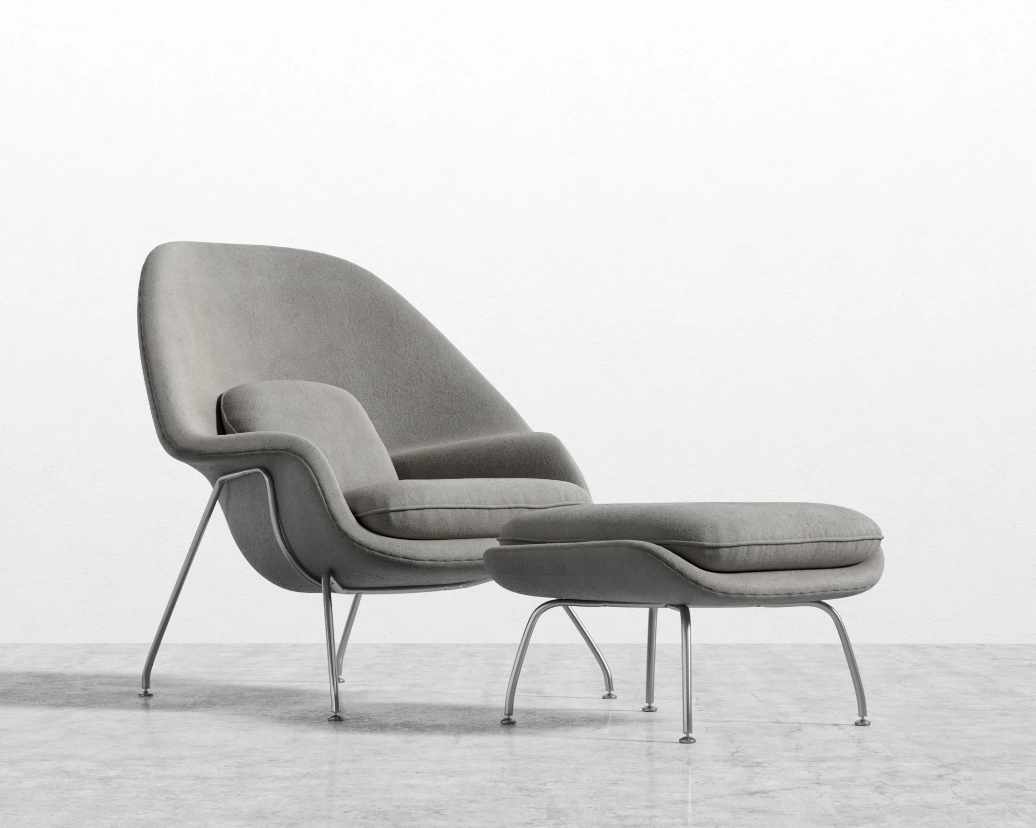 Womb Chair and Ottoman - Image 29