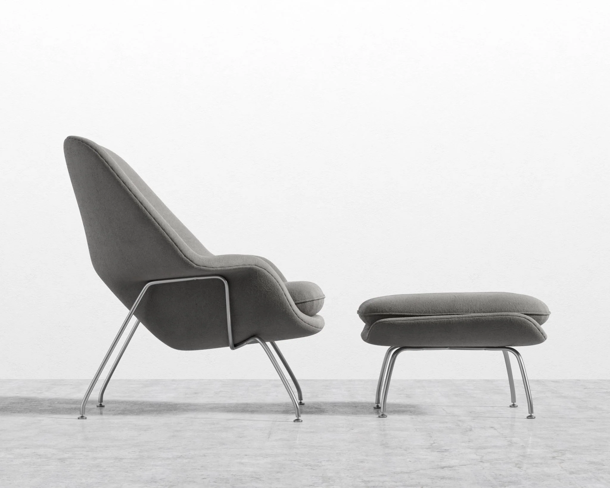 Womb Chair and Ottoman - Image 30