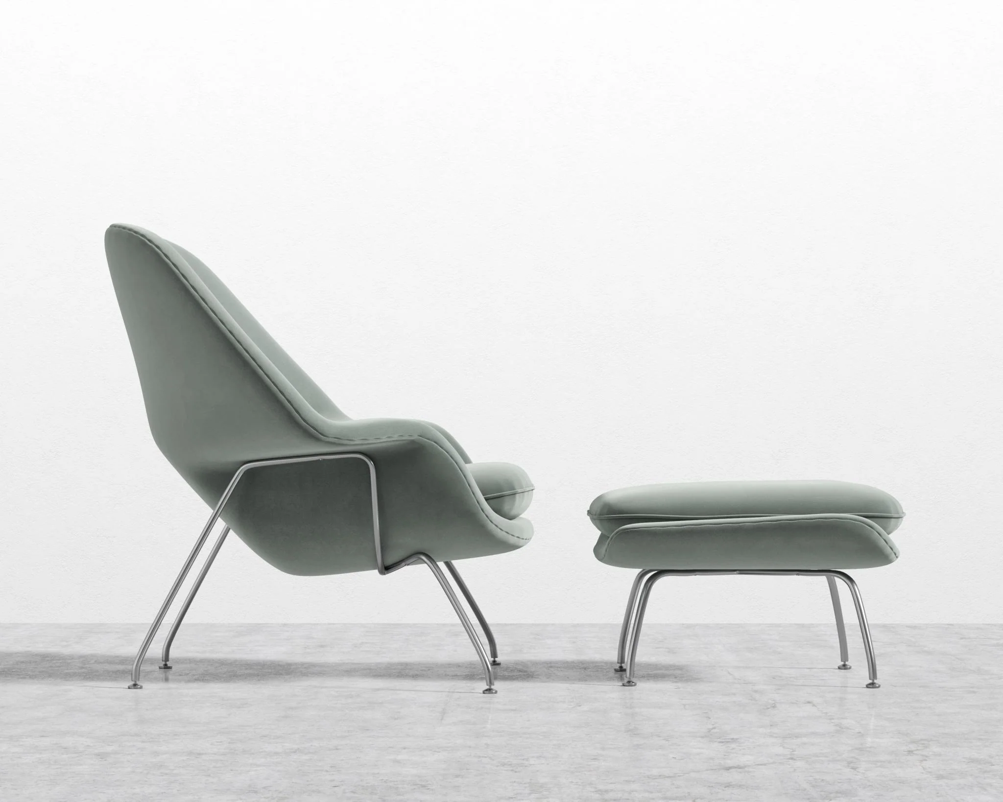 Womb Chair and Ottoman - Image 34
