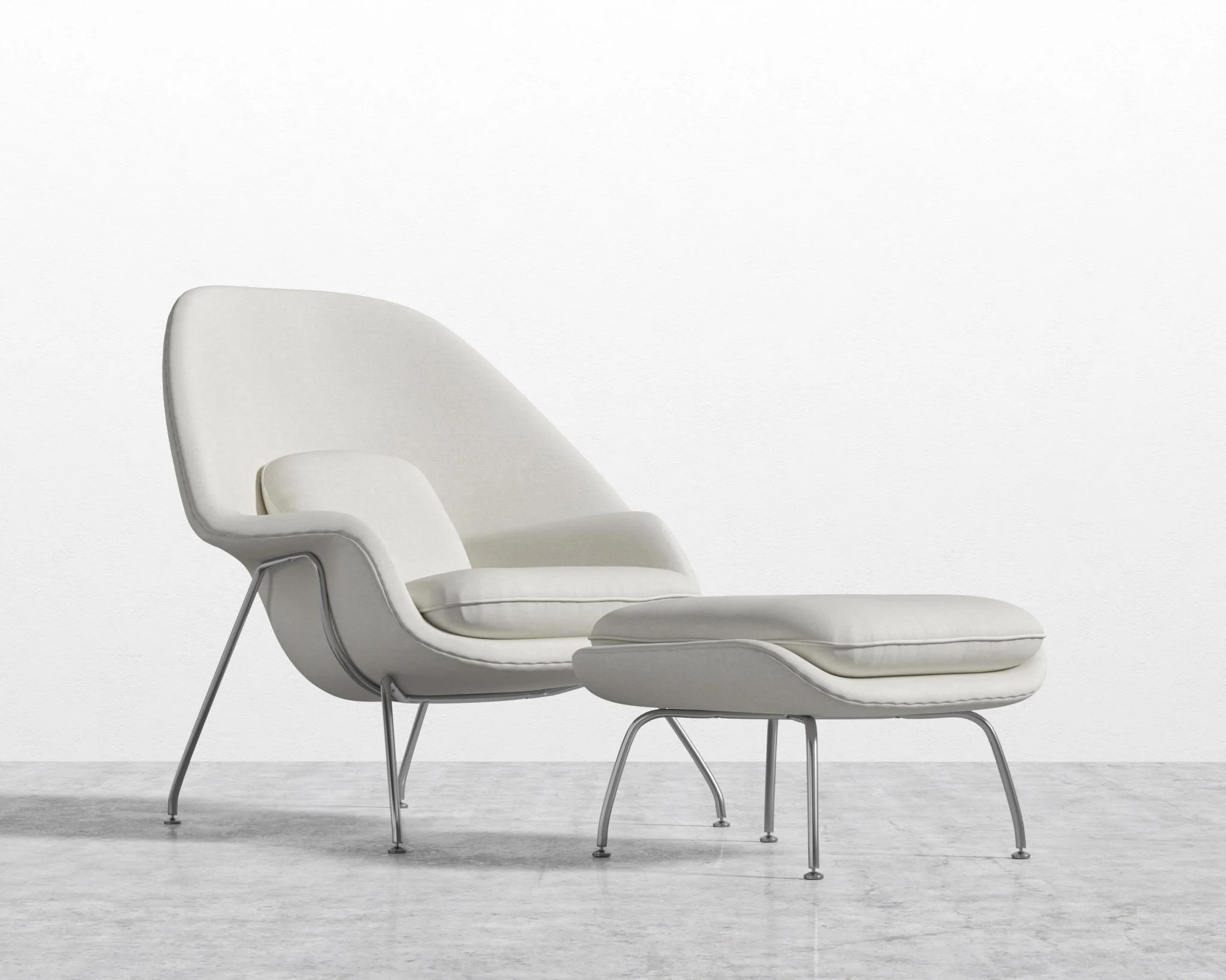 Womb Chair and Ottoman - Image 37